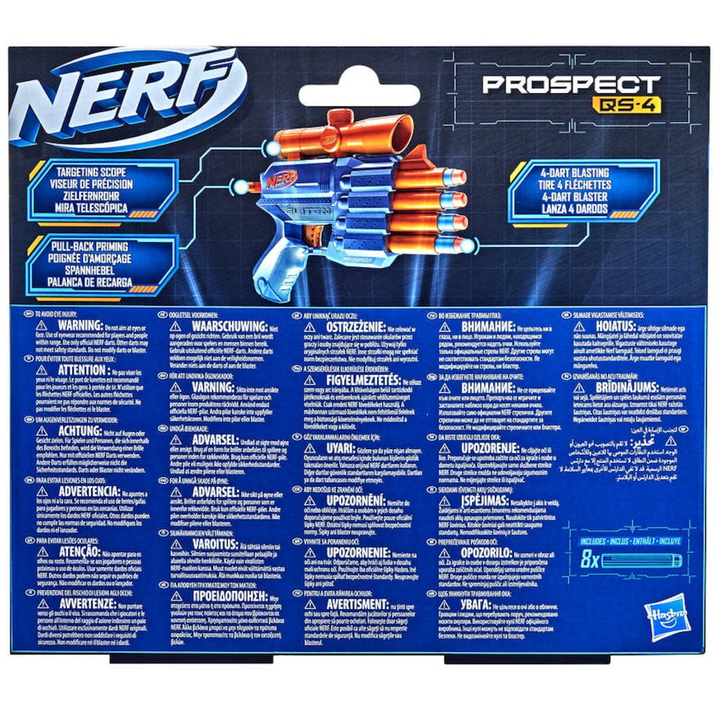 Hasbro Blaster »Nerf Elite 2.0 Prospect QS-4«