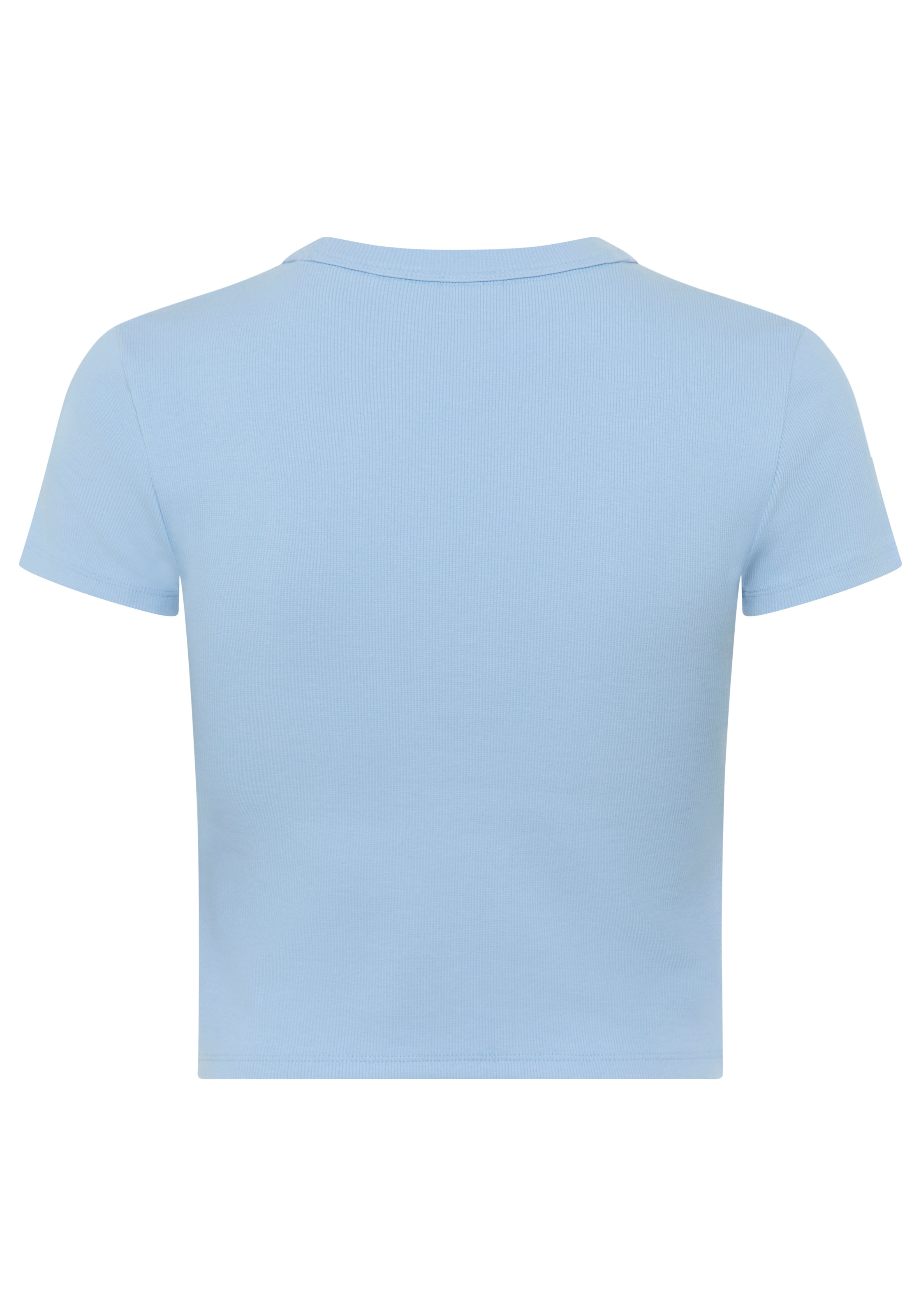 HUGO Blue T-Shirt "Baby Tee" in verkürzter Länge günstig online kaufen