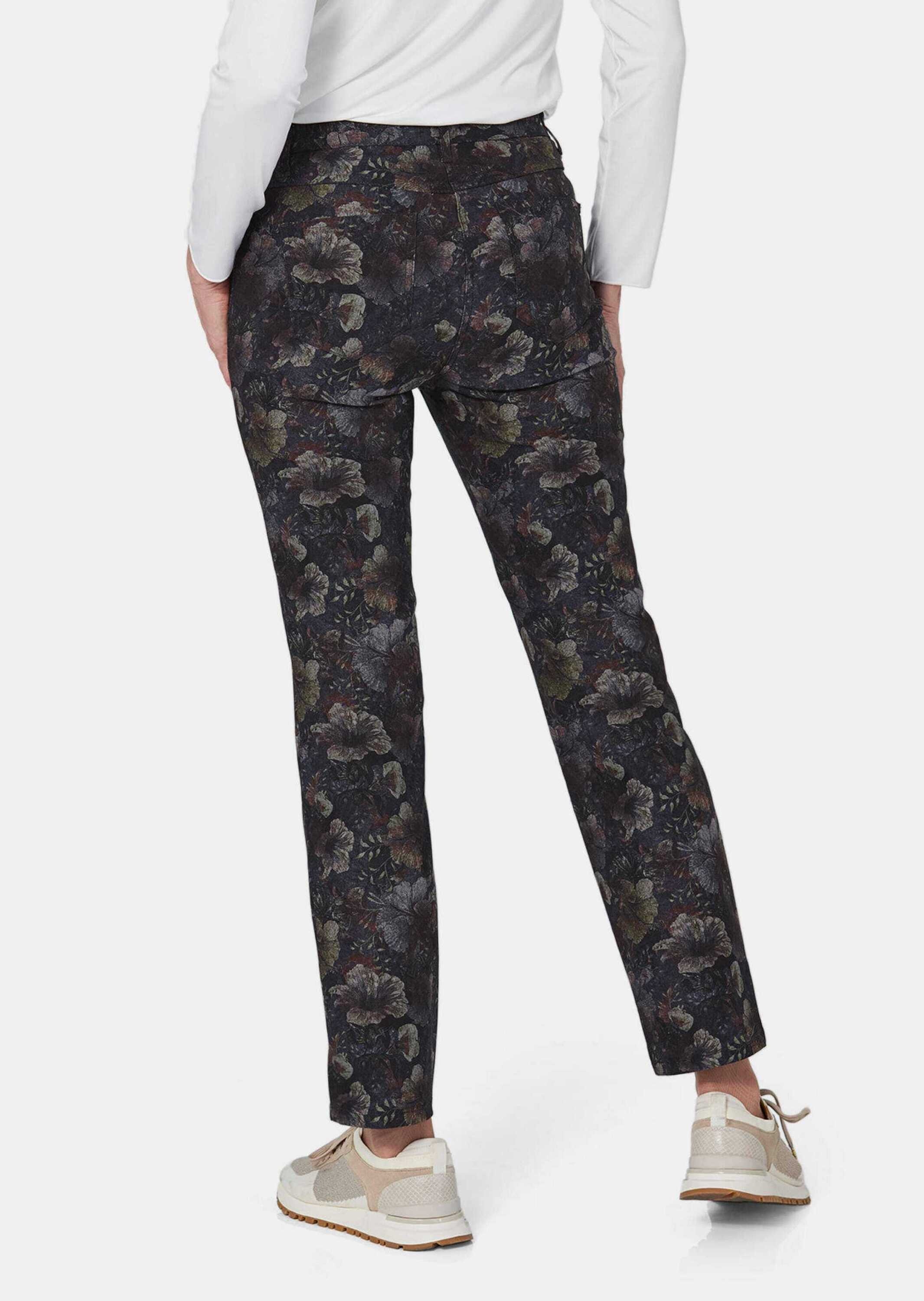 GOLDNER 2-in-1-Hose »Druckhose CARLA Druckhose CARLA mit Blumenmuster«