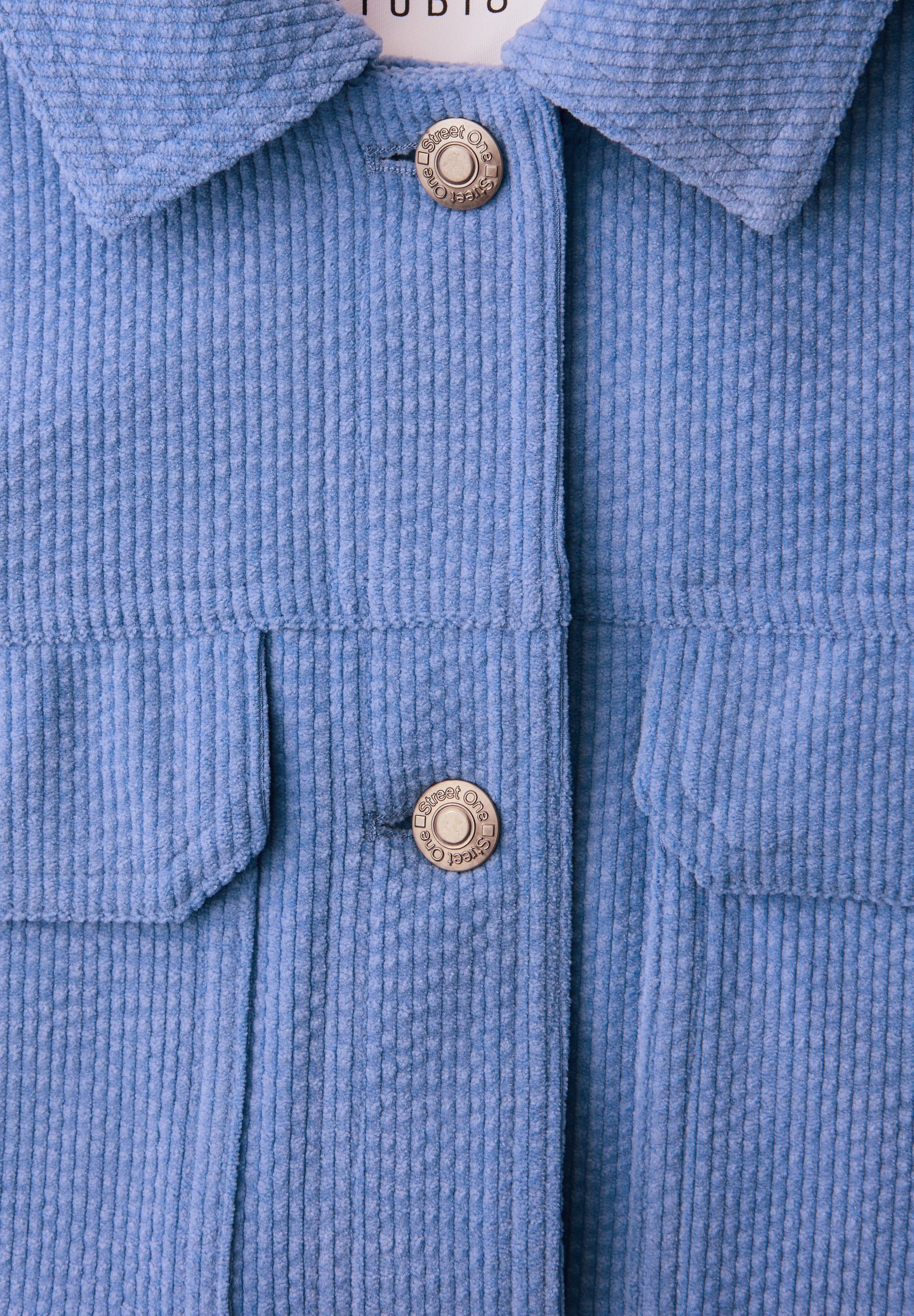 STREET ONE STUDIO Kurzjacke ohne Kapuze in Cord-Optik