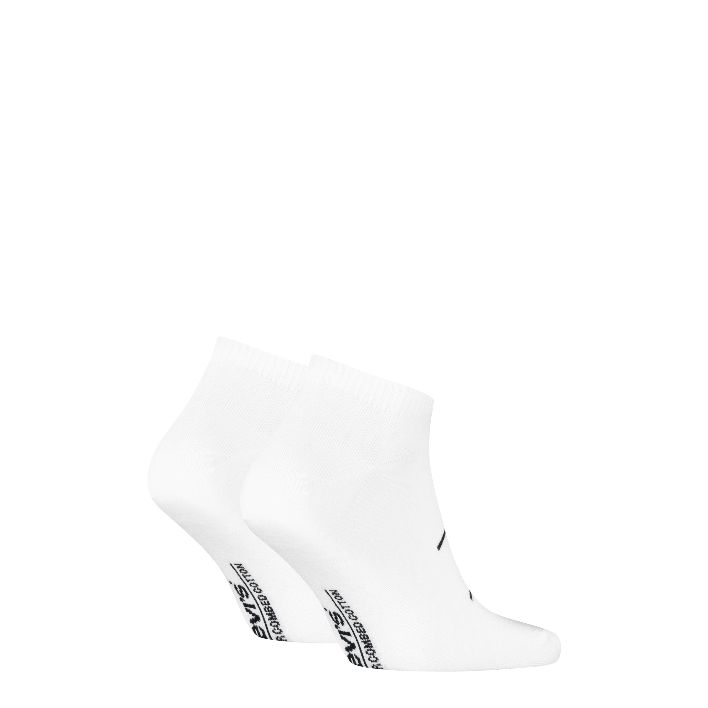 Levi's® Sneakersocken »LEVIS LOW CUT SPORT« 2 Paar,  für Damen und Herren, Cotton-Mix, modisch, elastisch