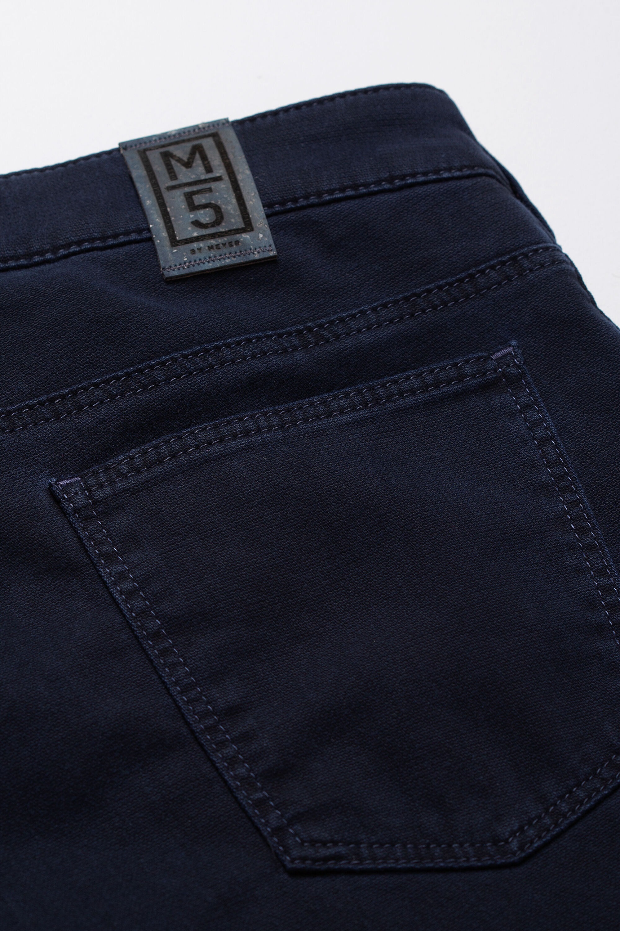 MEYER Chinos »Five-Pocket-Hose«, im unifarbenen Design