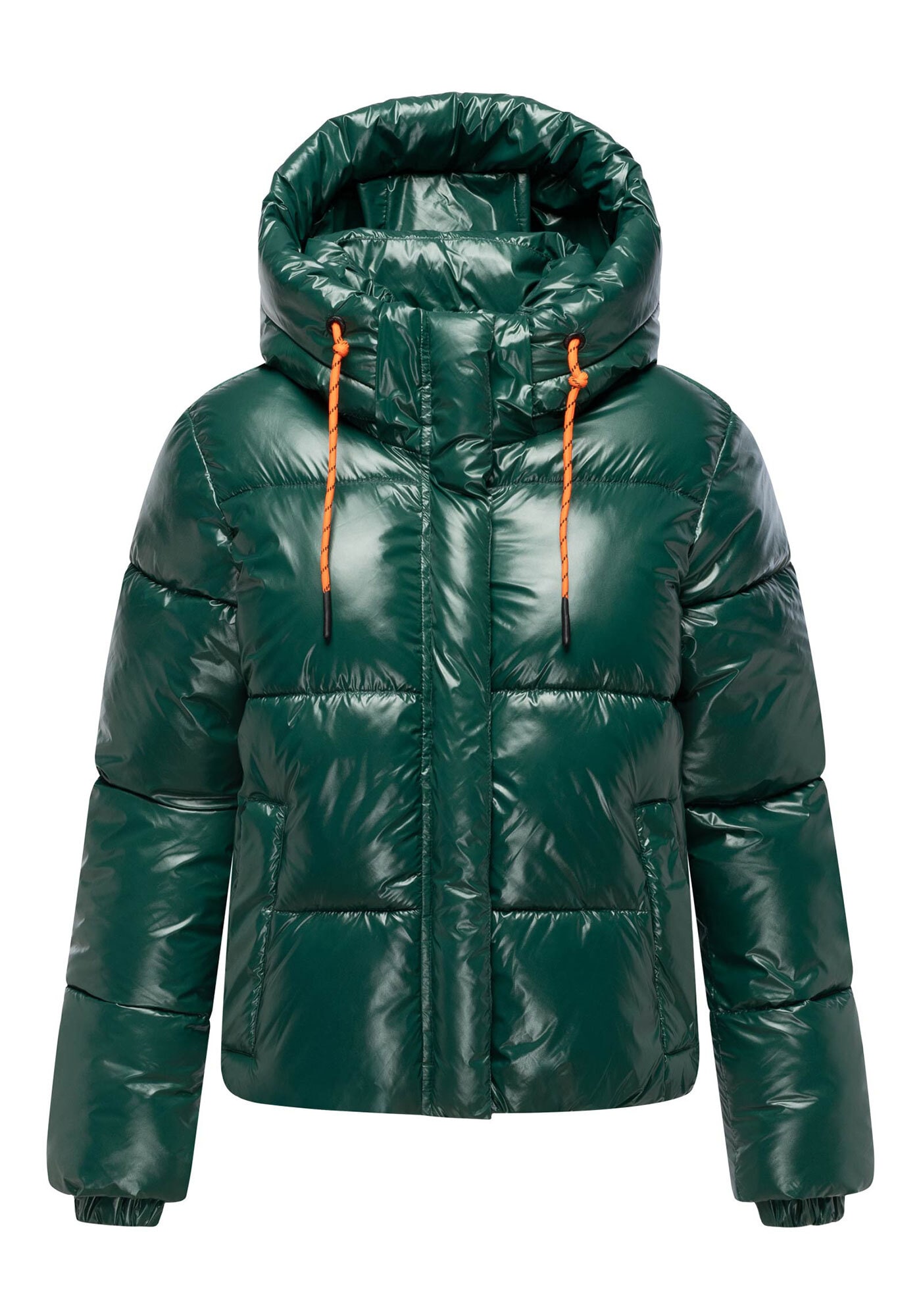 Marikoo Winterjacke »Skyraa«, Leicht glänzendes Obermaterial mit moderner Steppung