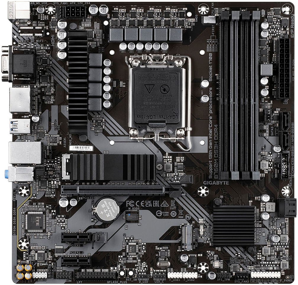 Gigabyte Mainboard »B760M DS3H DDR4«