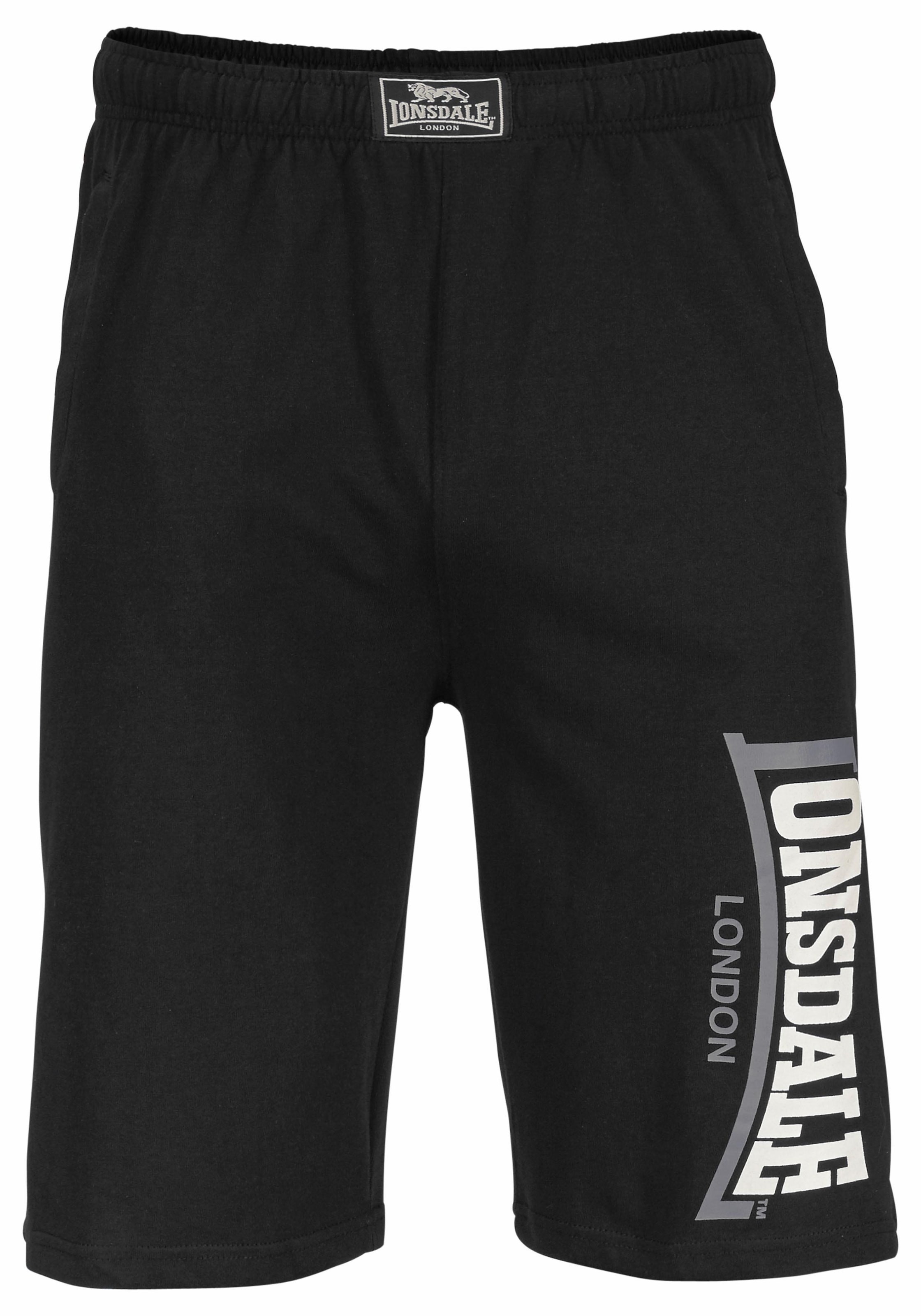 Lonsdale Sweatshorts »JAM«, mit Gummizugbund und Seitentaschen