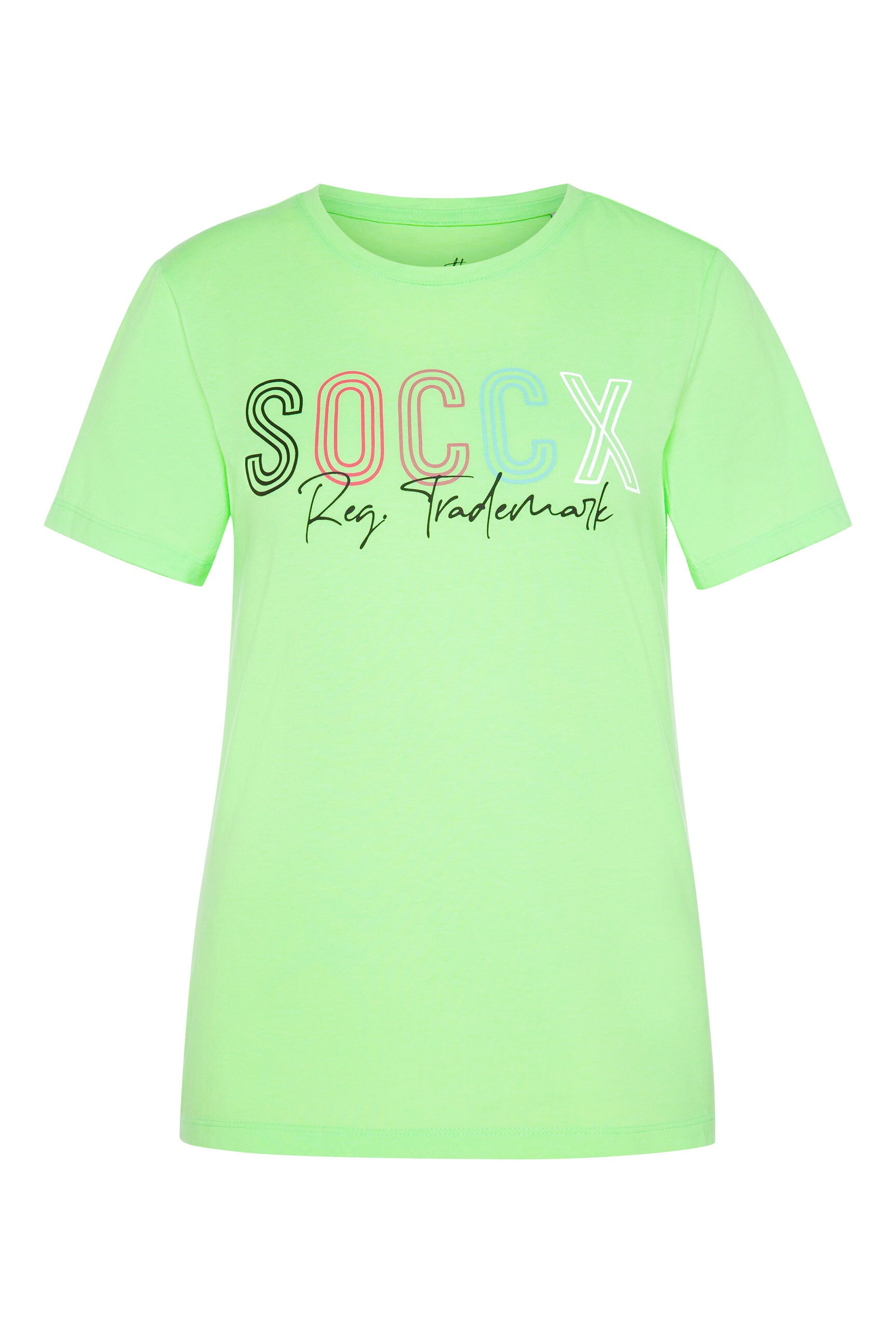 SOCCX Rundhalsshirt, mit Necktape günstig online kaufen
