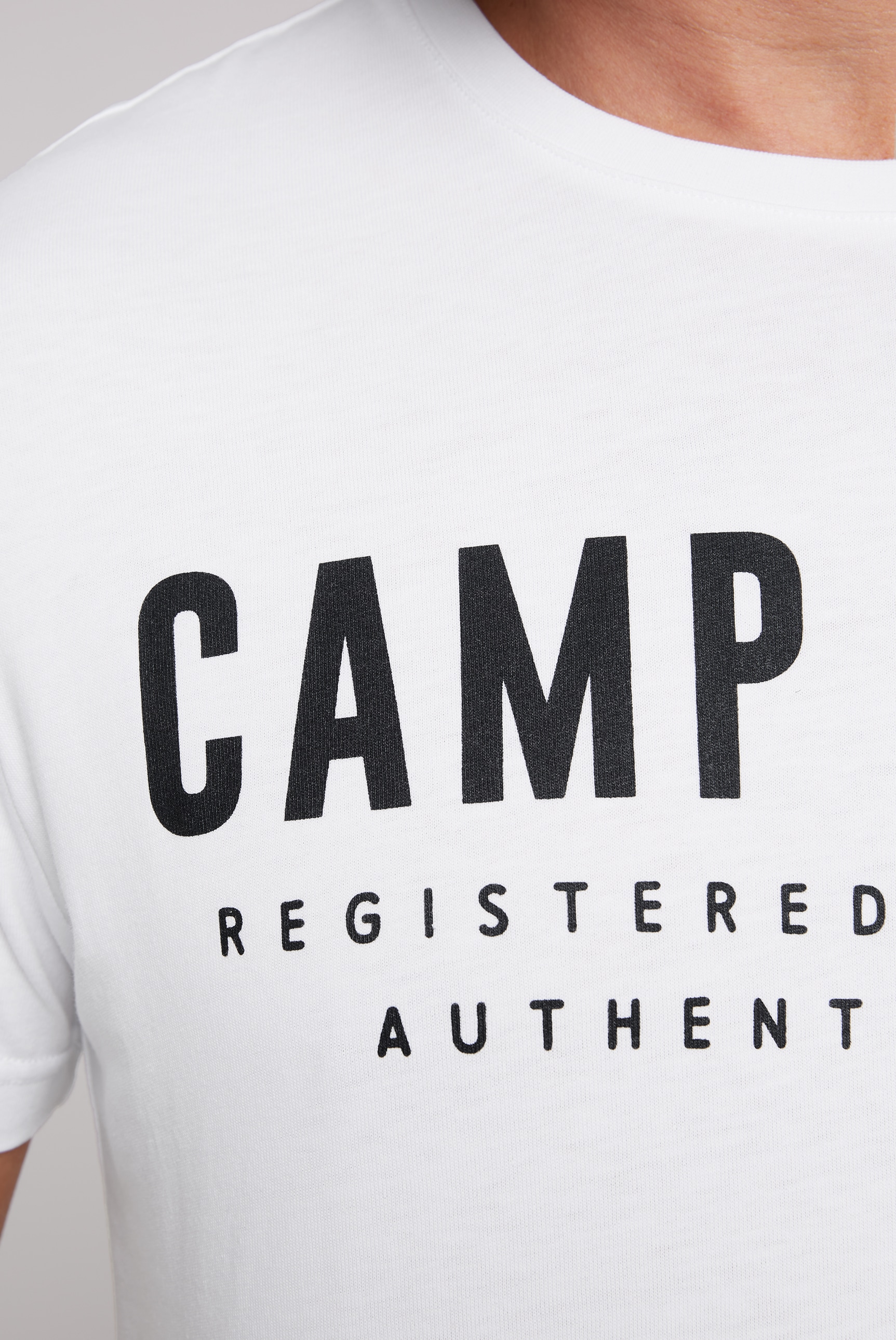CAMP DAVID Rundhalsshirt, mit Baumwolle