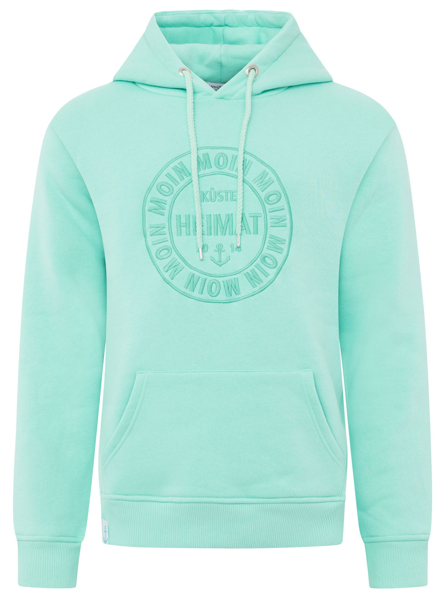 Zwillingsherz Hoodie »"Heimat 2014"«, mit Fronttaschen und Kordel