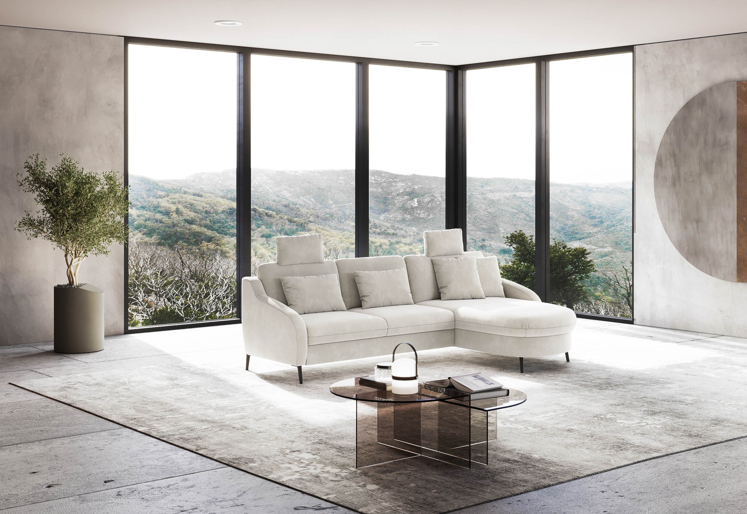 sit&more Ecksofa "Soul L-Form", wahlweise mit Bettfunktion günstig online kaufen