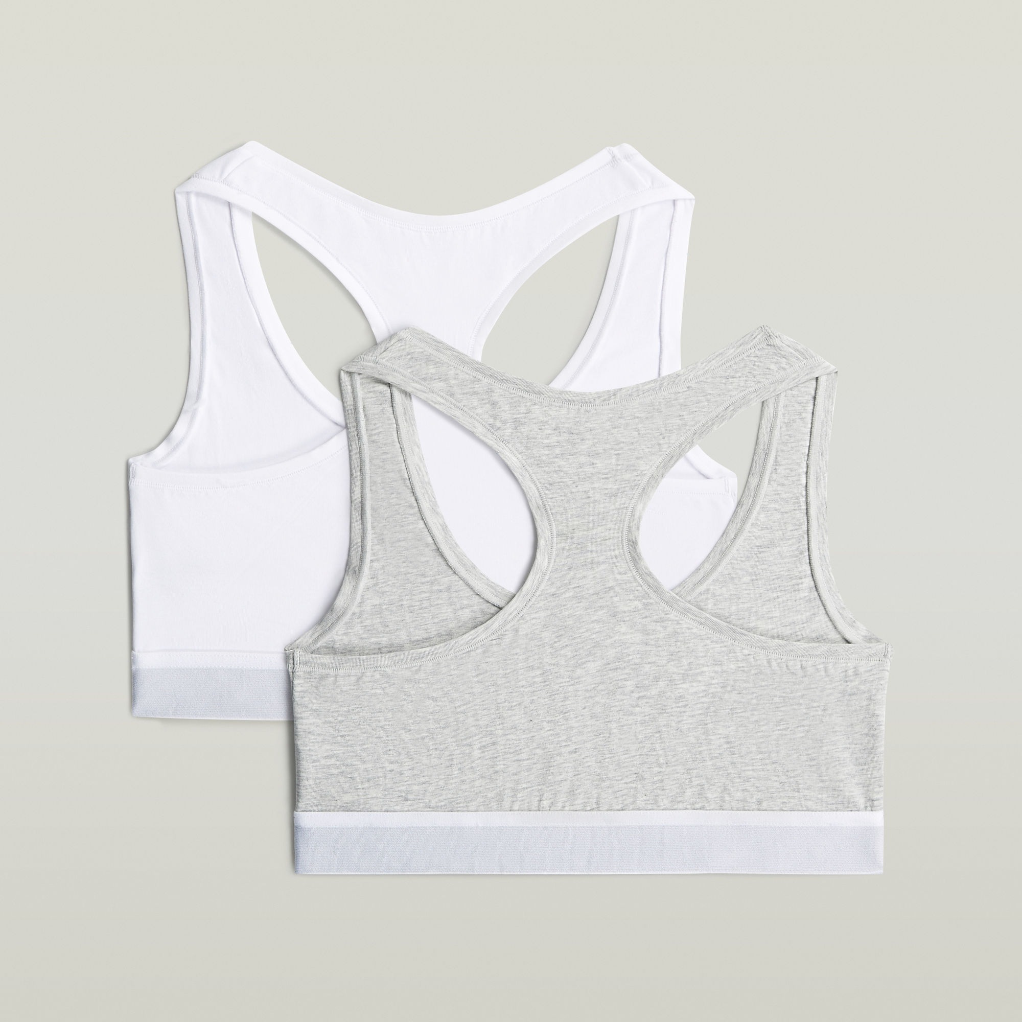 G-STAR Bralette »DOLOMITE, RACERBACK BRALETTE« Packung, 2 mit Logobund, Slim Fit