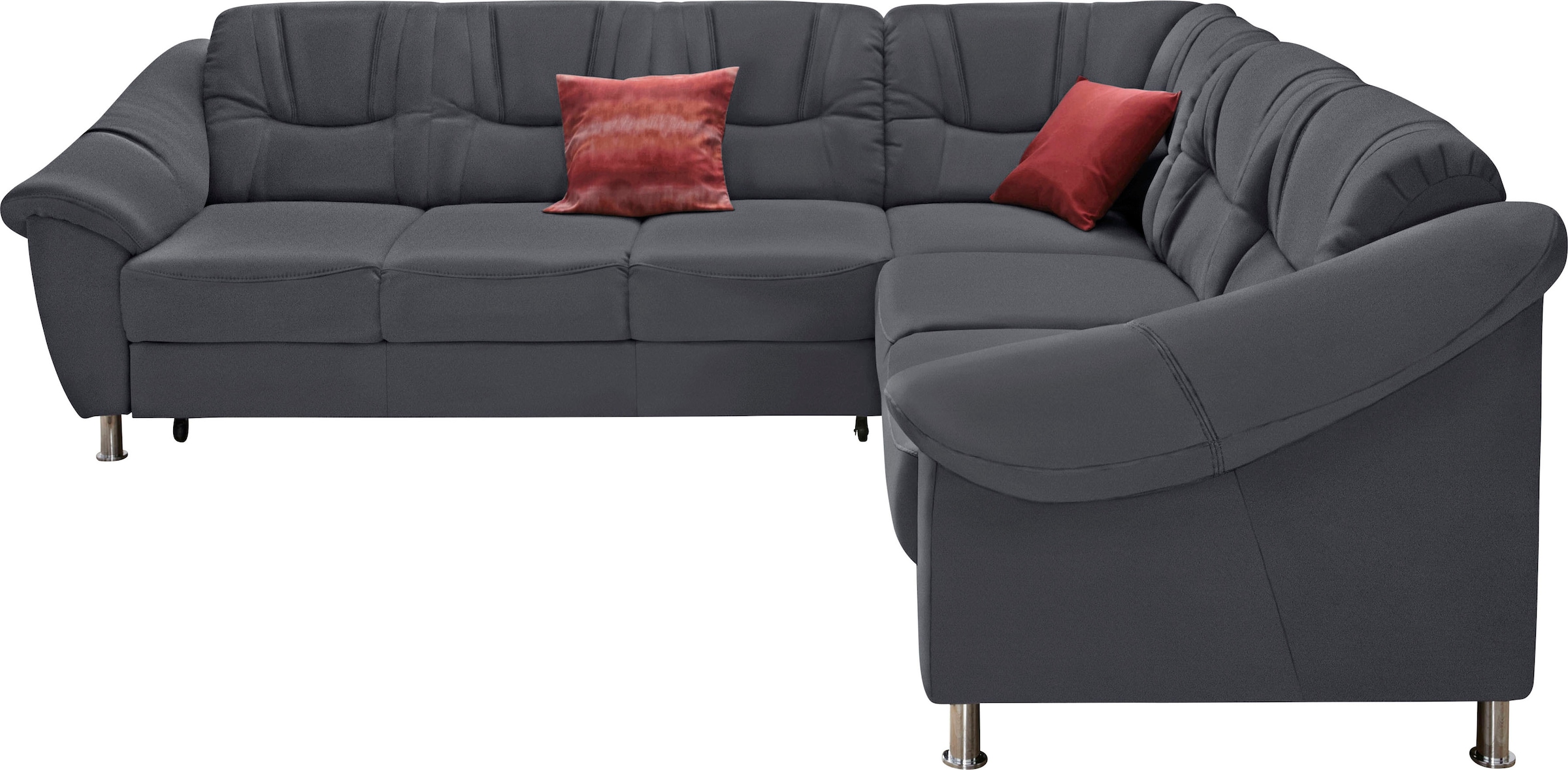 sit&more Ecksofa »Salsa L-Form«, mit Federkern, wahlweise mit Bettfunktion