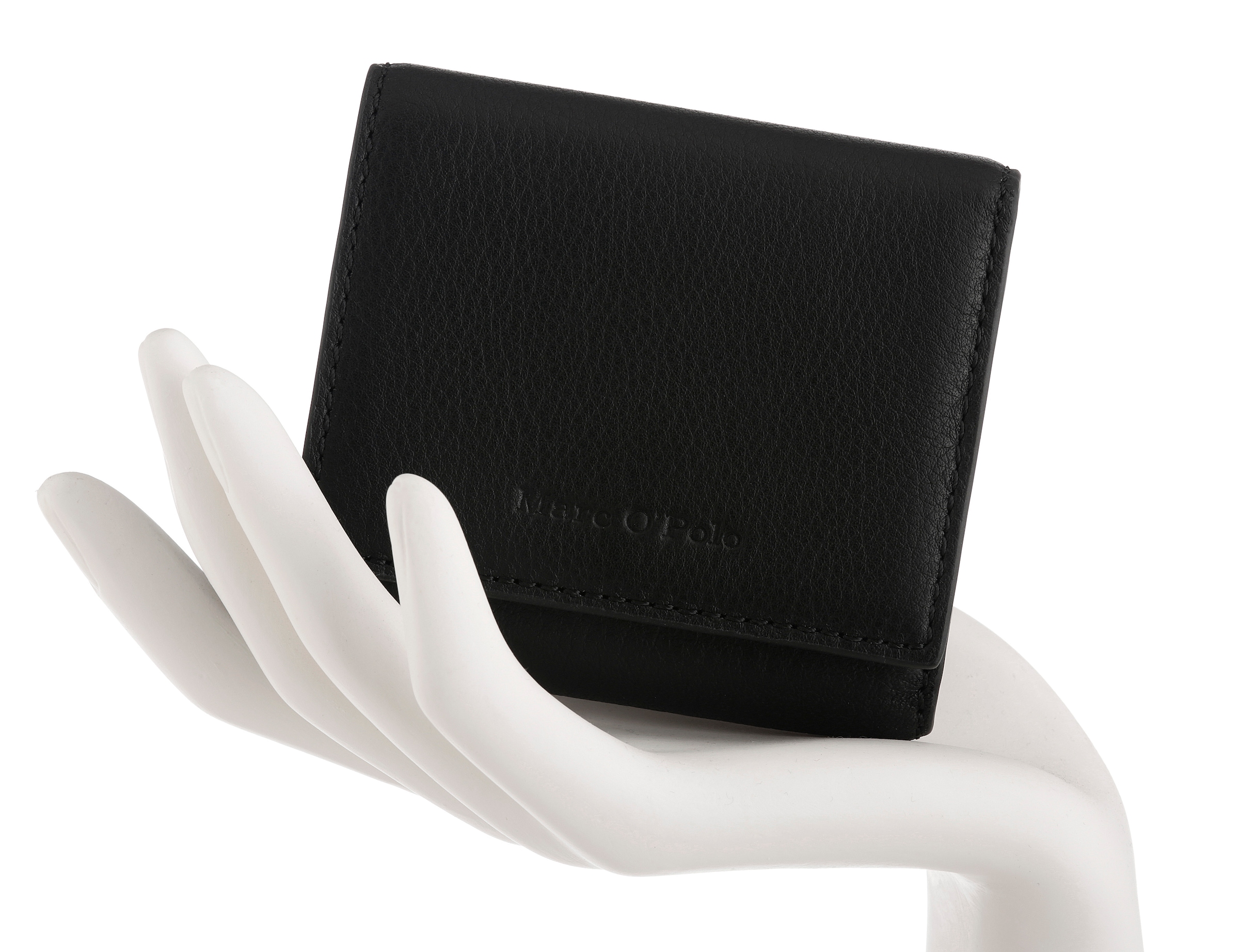 Marc O'Polo Accessories Geldbörse »JUDIS«, Geldbeutel, Portemonnaie mit Druckknopfverschluss