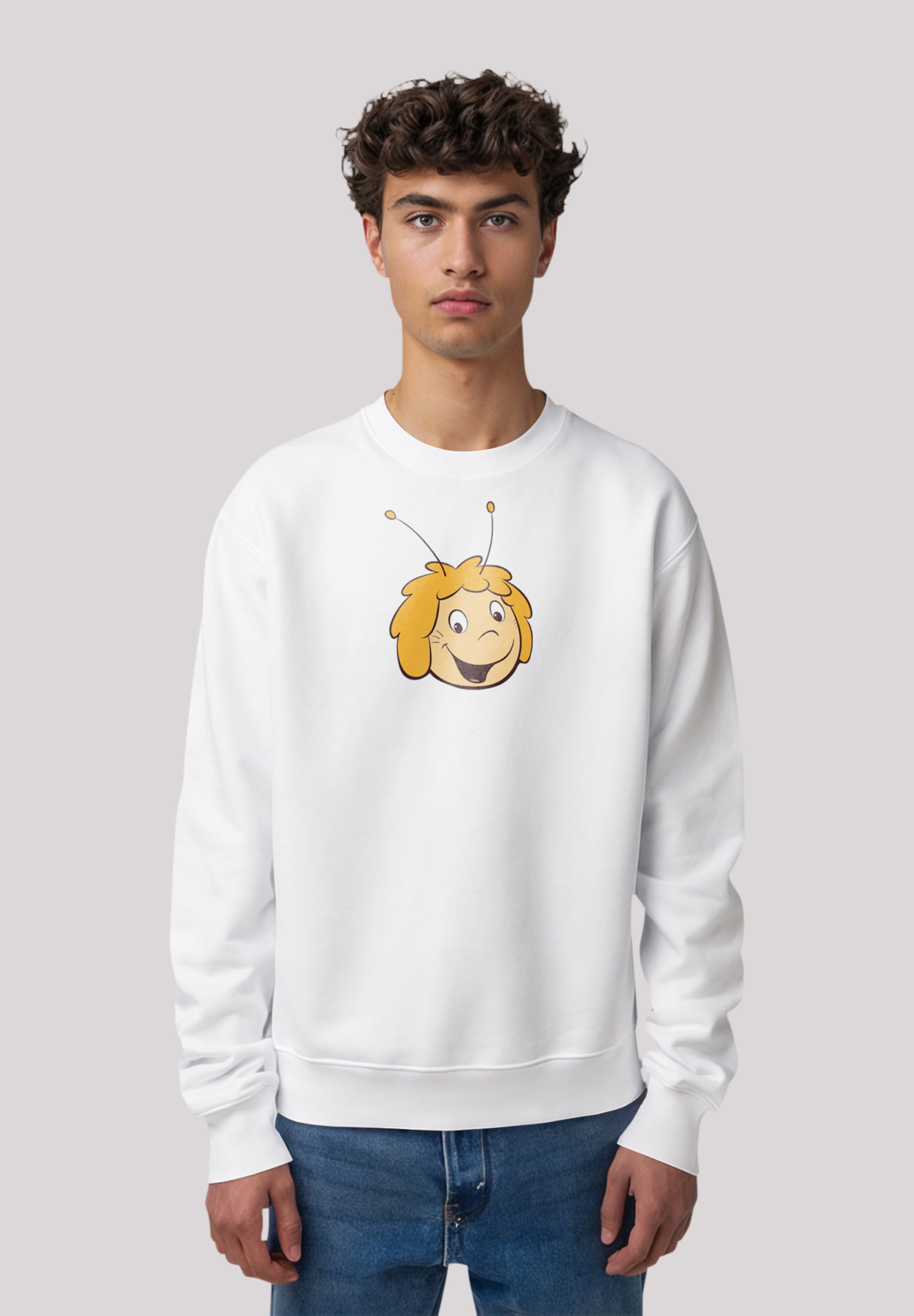 F4NT4STIC Sweatshirt »Die Biene Maja Kopf«, Premium Qualität