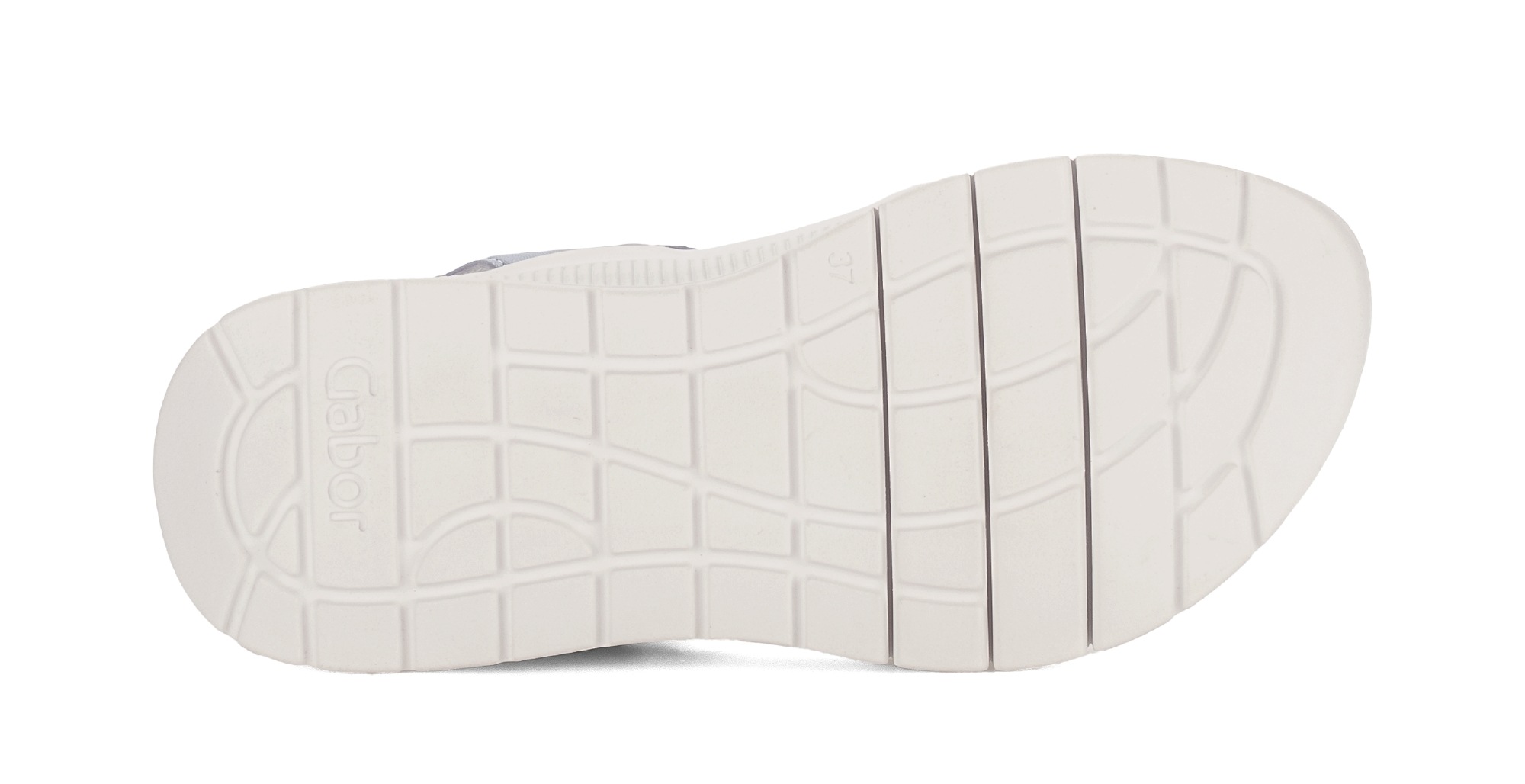 Gabor Riemchensandale  Plateau, Sandalette mit Ziernähten und Niete