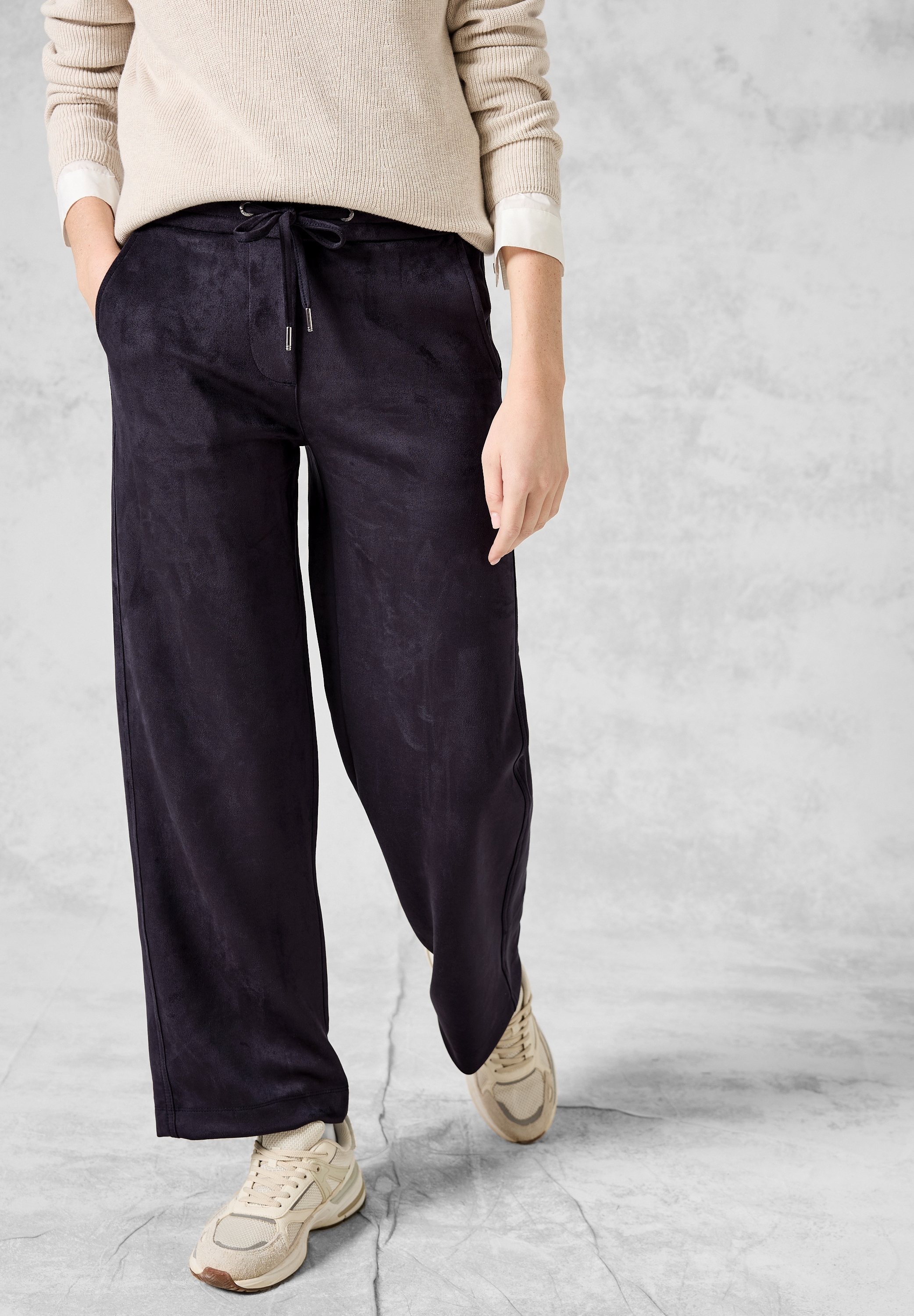 Cecil Lederimitathose High Waist günstig online kaufen