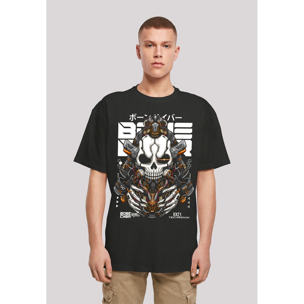 F4NT4STIC T-Shirt »Bone Cyber Techronin CYBERPUNK STYLES«