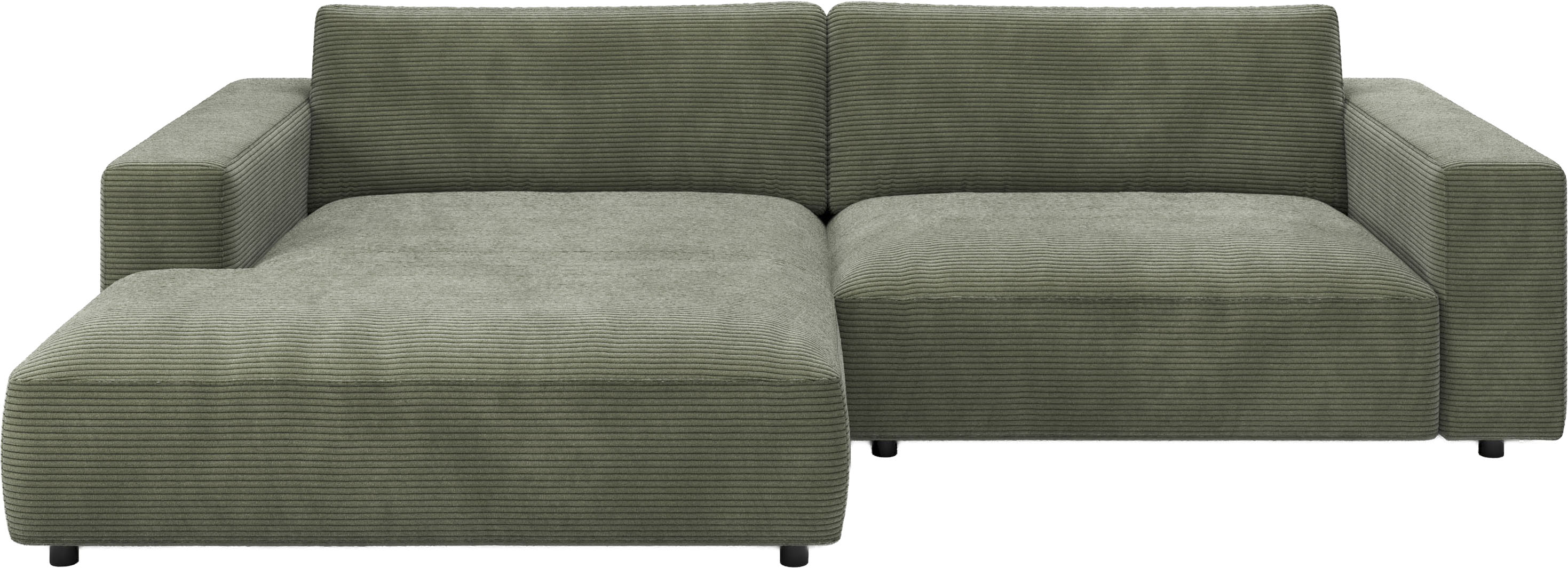 Musterring Ecksofa "MR LUCIA, Charakterstarker Lounge-Komfort von Musterring" XXL-Longchair, erstklassige Kammerkissen & zeitloser Look