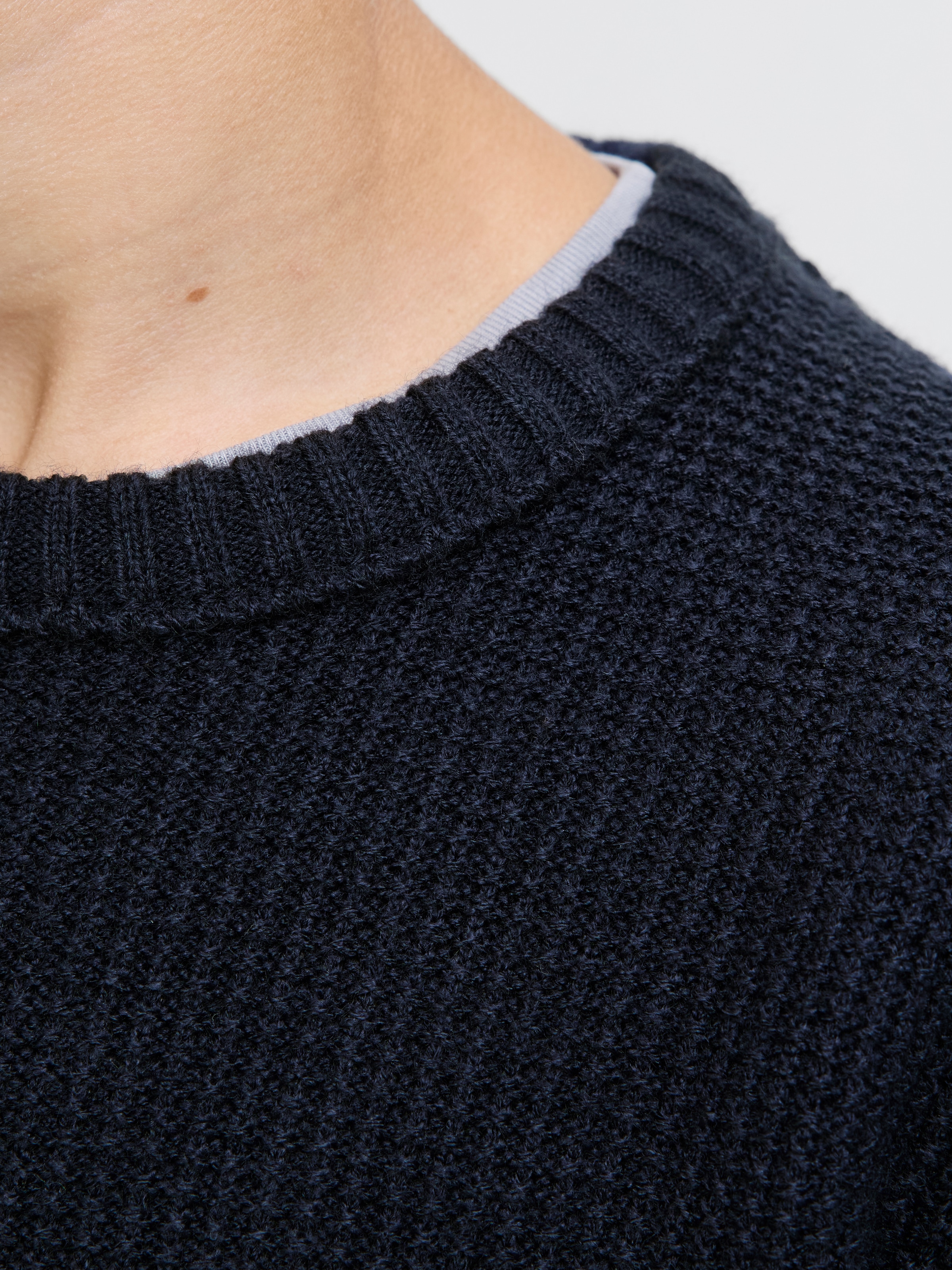 Jack & Jones Junior Rundhalspullover »JJROY KNIT CREW NECK AW25 JNR«