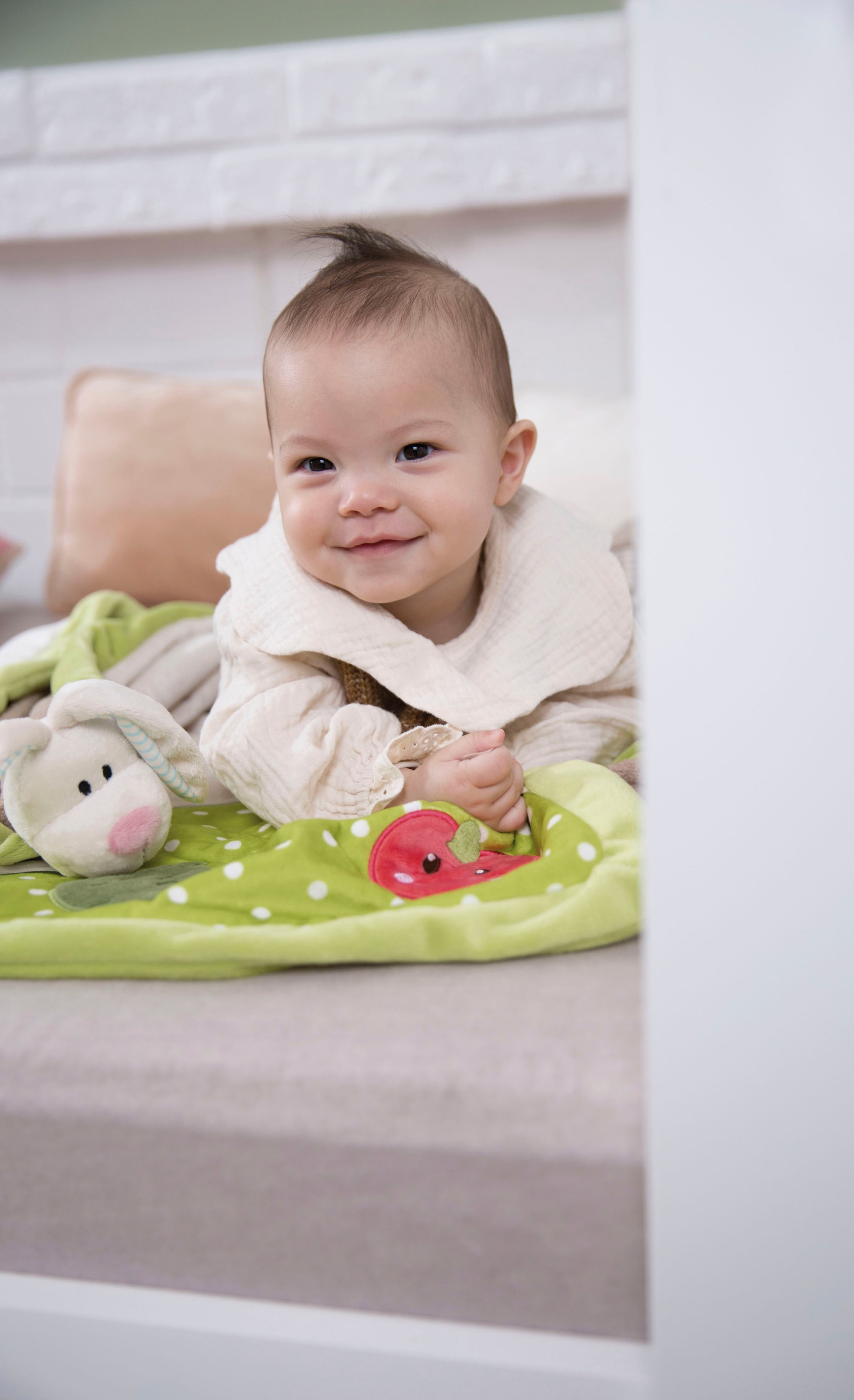 Nici Babydecke »My First NICI, Baby-Kuscheldecke mit Schmuse-Hase«