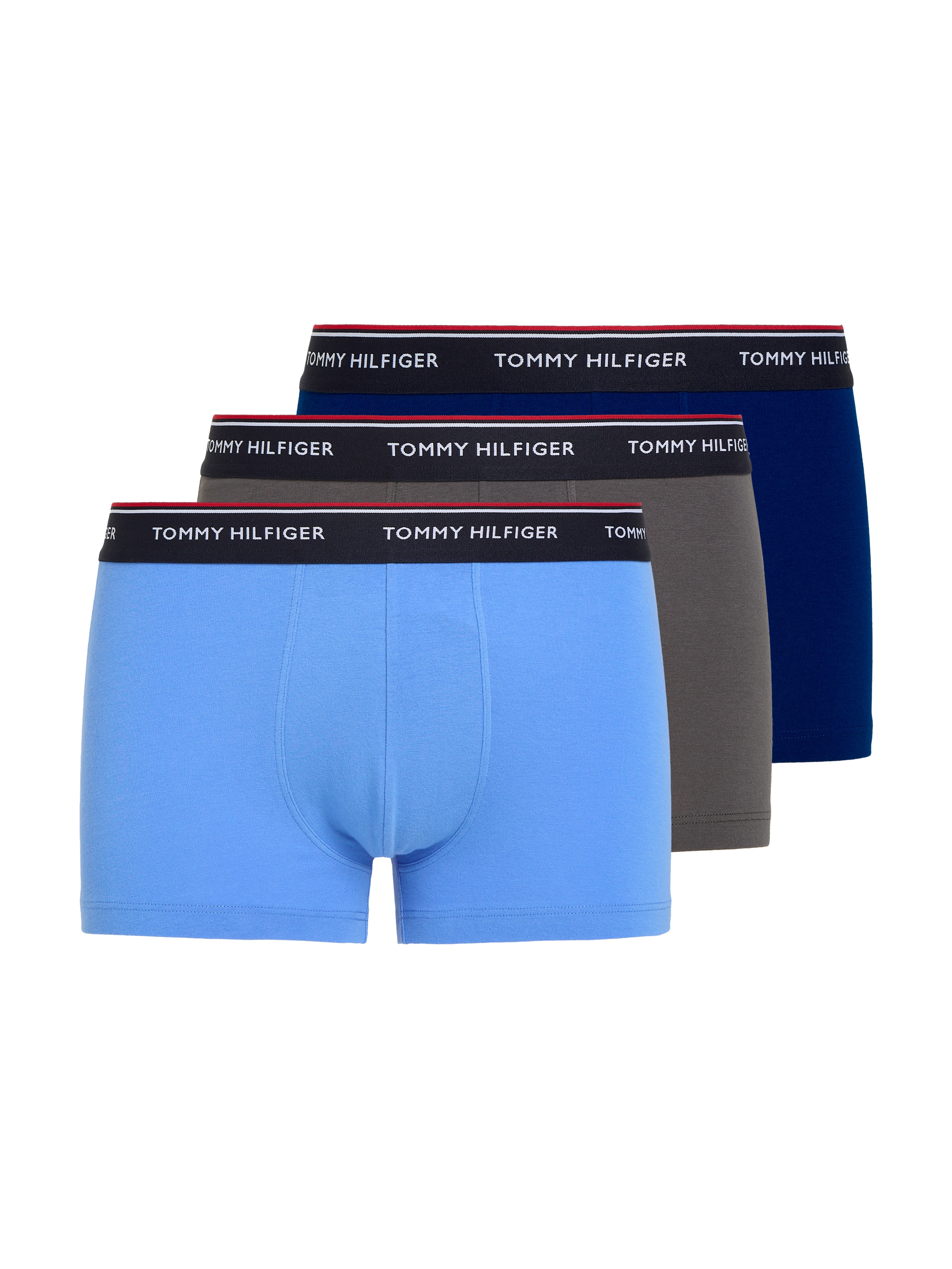 Tommy Hilfiger Underwear Trunk "3P TRUNK", (Packung, 3 St., 3er-Pack), mit Logo-Elastikbund
