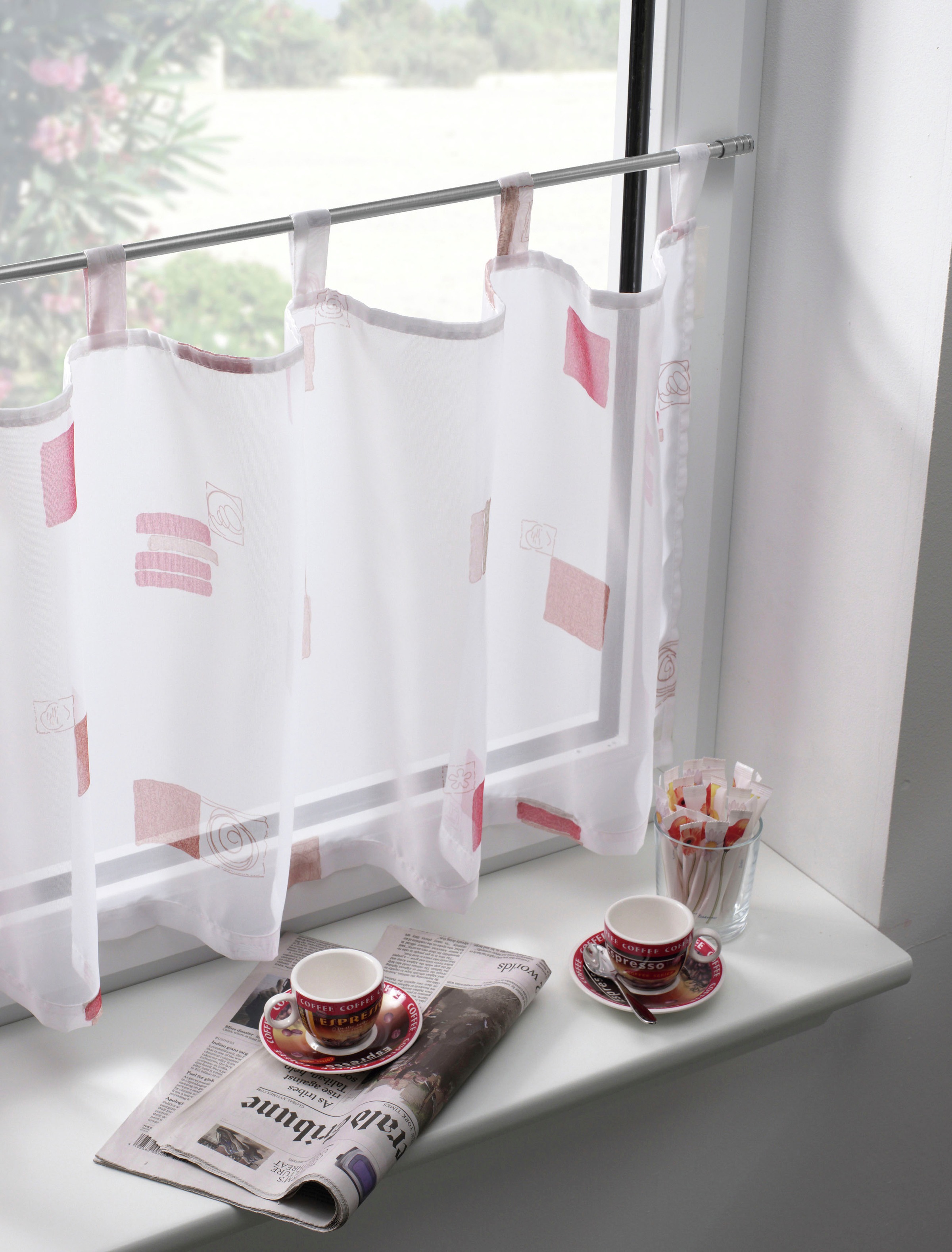 GARDINIA Vitragenstange Ø 10 mm 1 läufig-läufig ausziehbar Serie Vitragesta günstig online kaufen