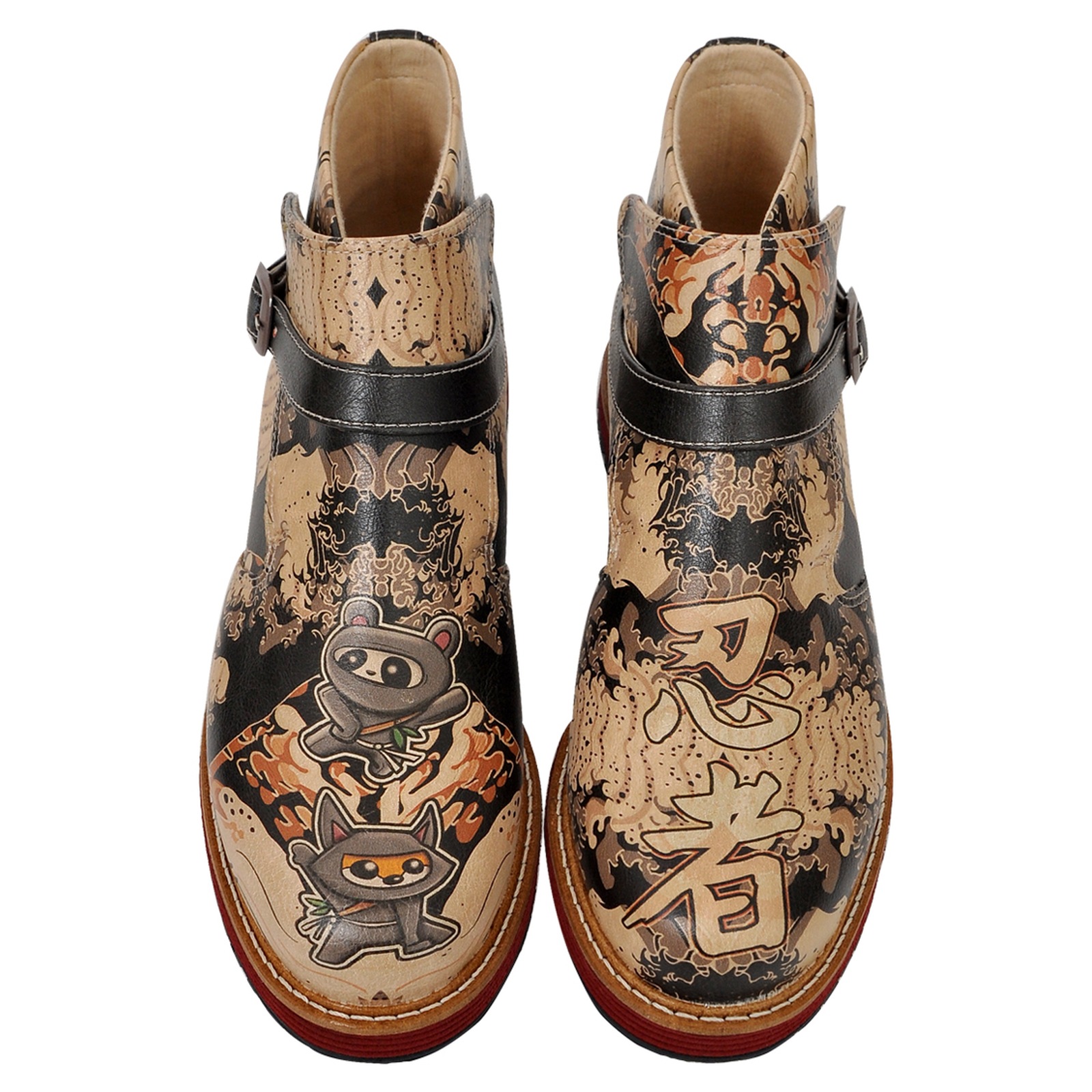 DOGO Bootsschuh »Ninja guys«, Vegan