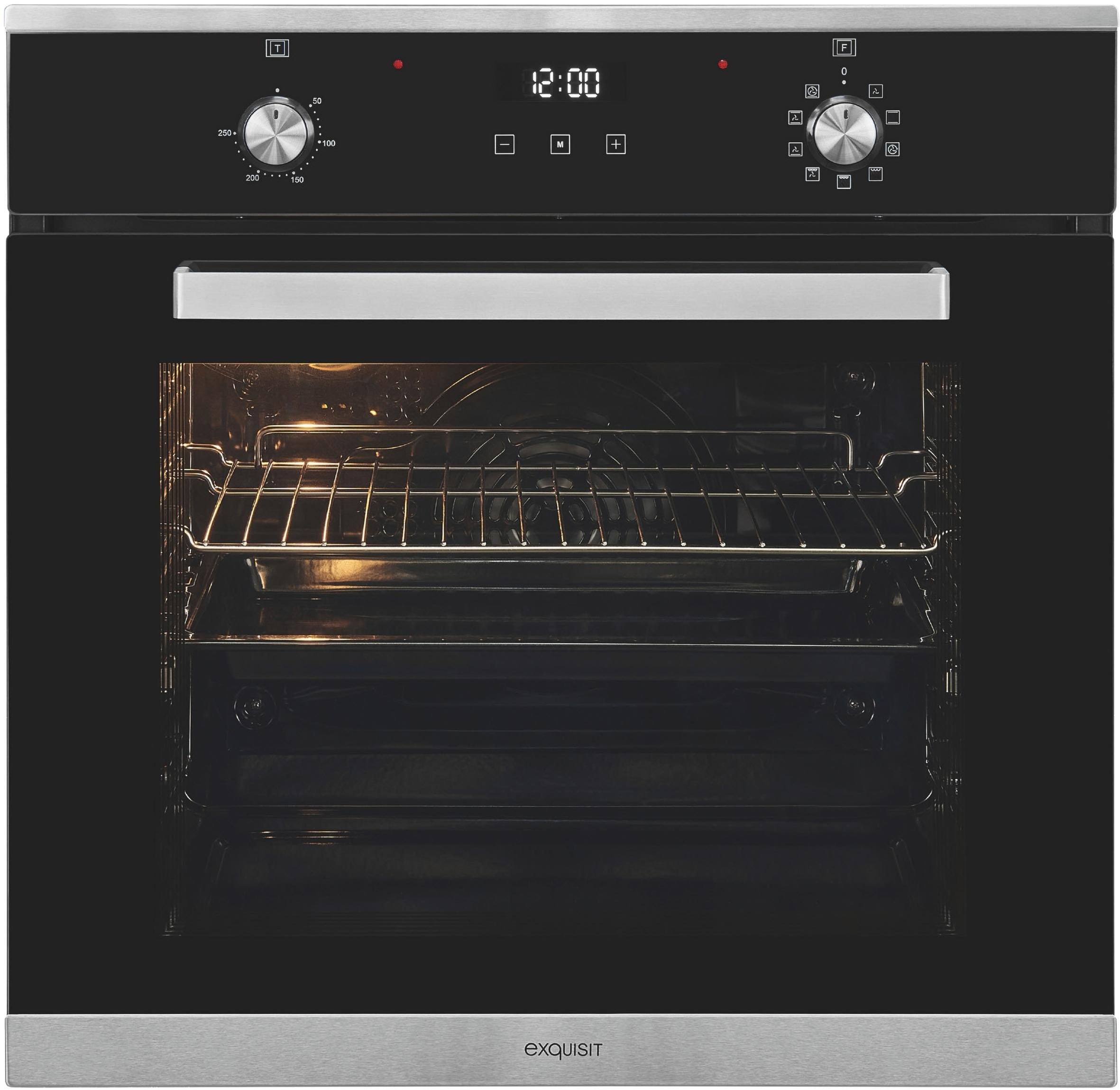 exquisit Backofen-Set »BAKO76600H inox«, Kühlventilator