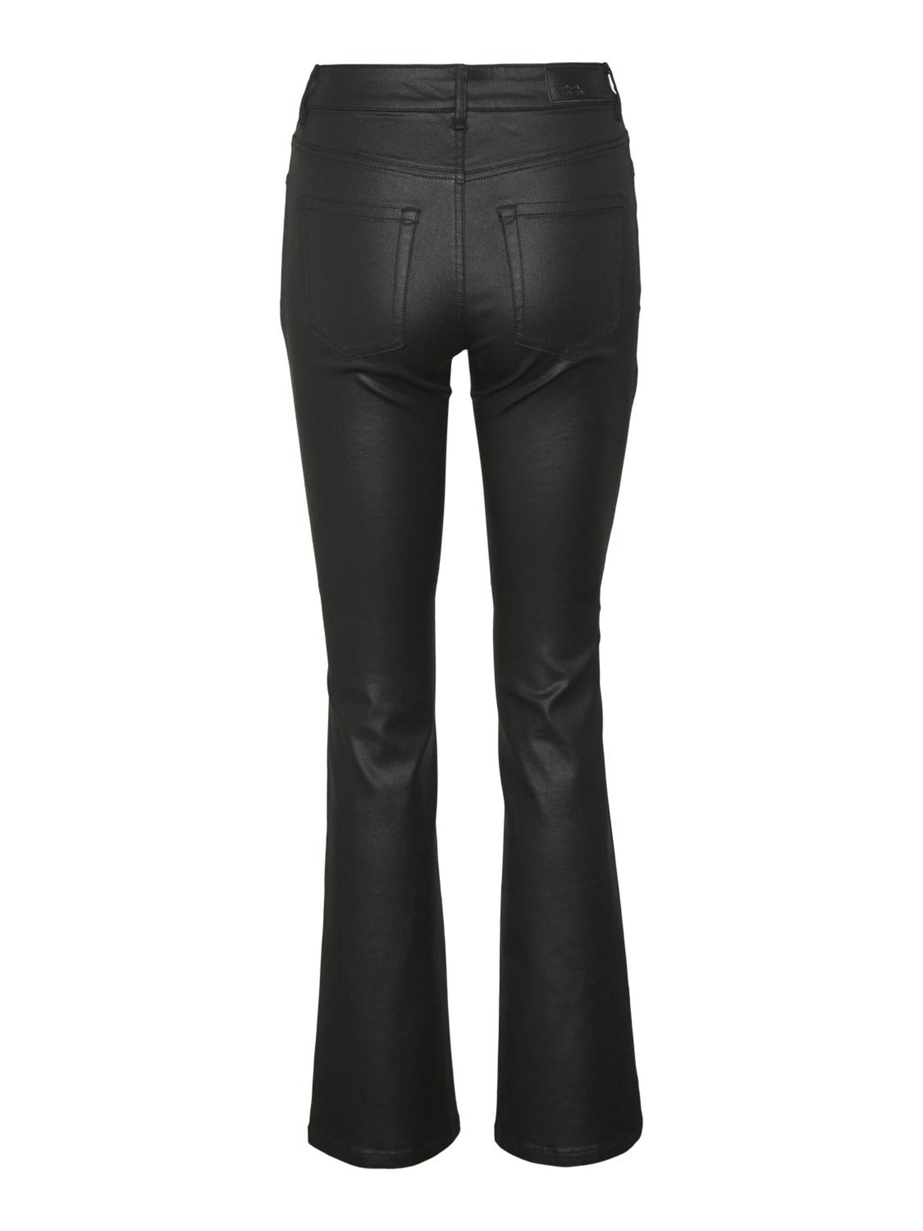 Vero Moda Bootcut-Jeans »VMFLASH MR FLARED COATED PANTS NOOS«