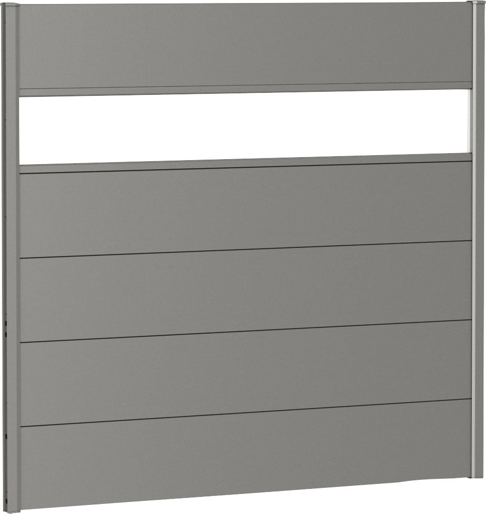Biohort 1100000002199 5 Metall-Paneele, 1 Acrylglas-Paneel und 2 Schienen, LxH: 145x137 cm