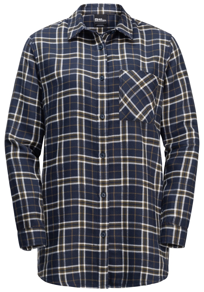 Jack Wolfskin Flanellbluse »MORGENLUFT SHIRT W«