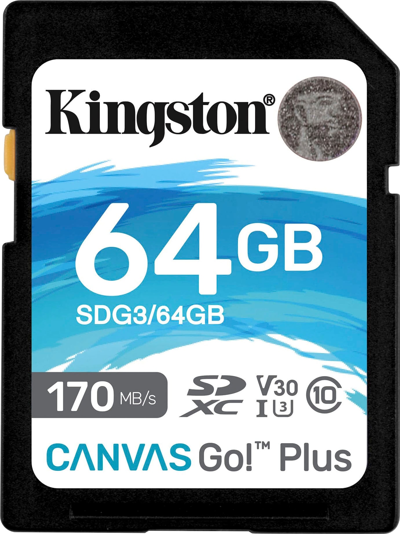 Speicherkarte »Canvas Go Plus microSD 64GB + ADP«, (Video Speed Class 30 (V30)/UHS...