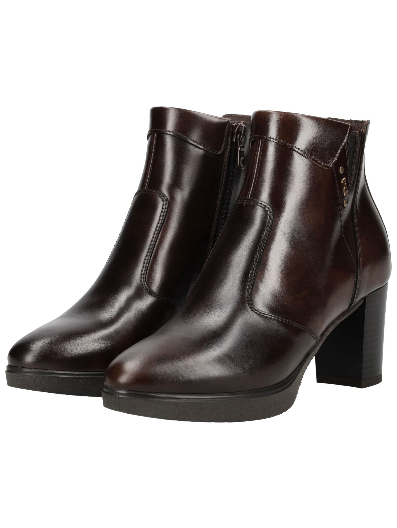 Nero Giardini High-Heel-Stiefelette »Nero Giardini Stiefelette Leder«