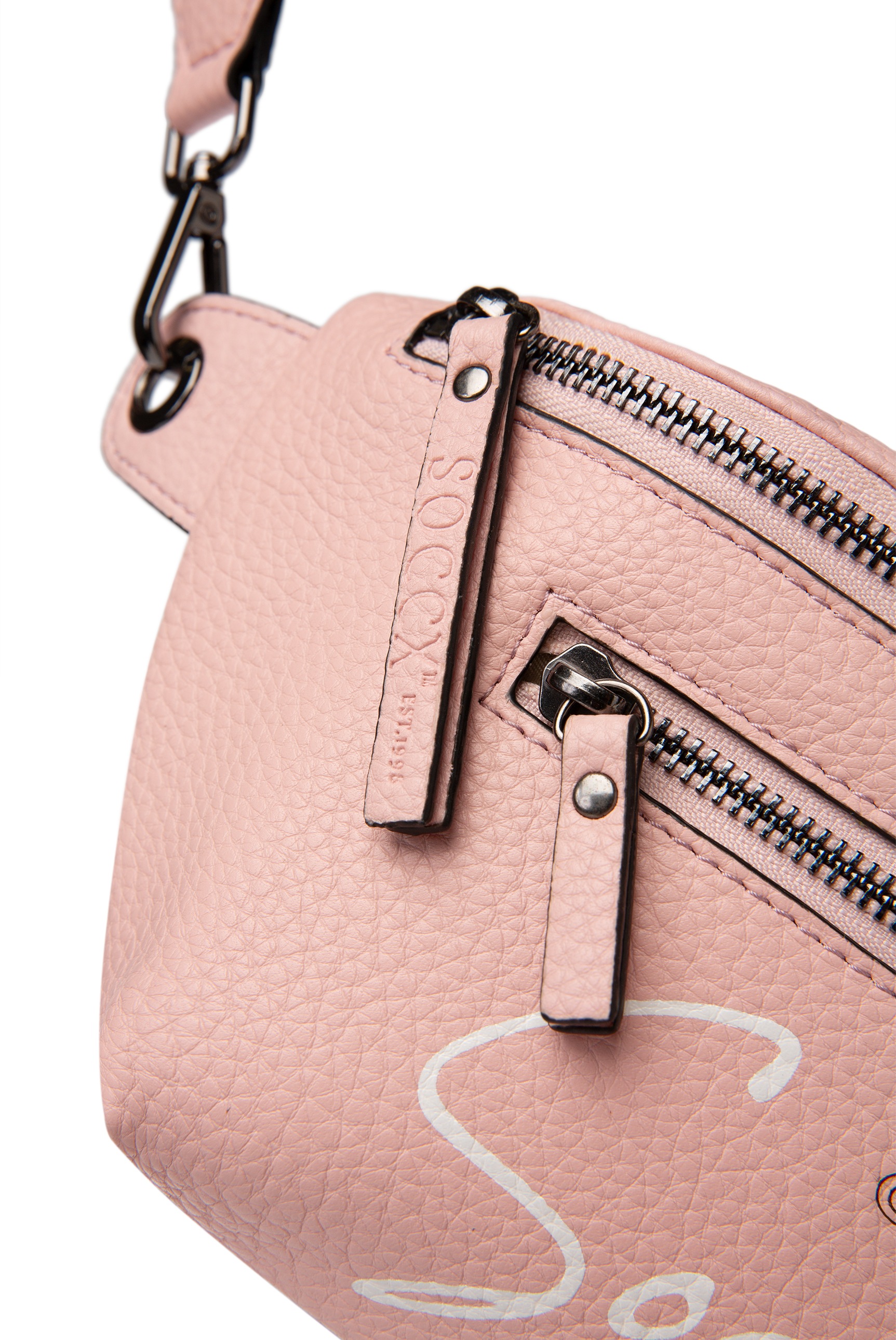 SOCCX Gürteltasche, mit kleinem Vorfach