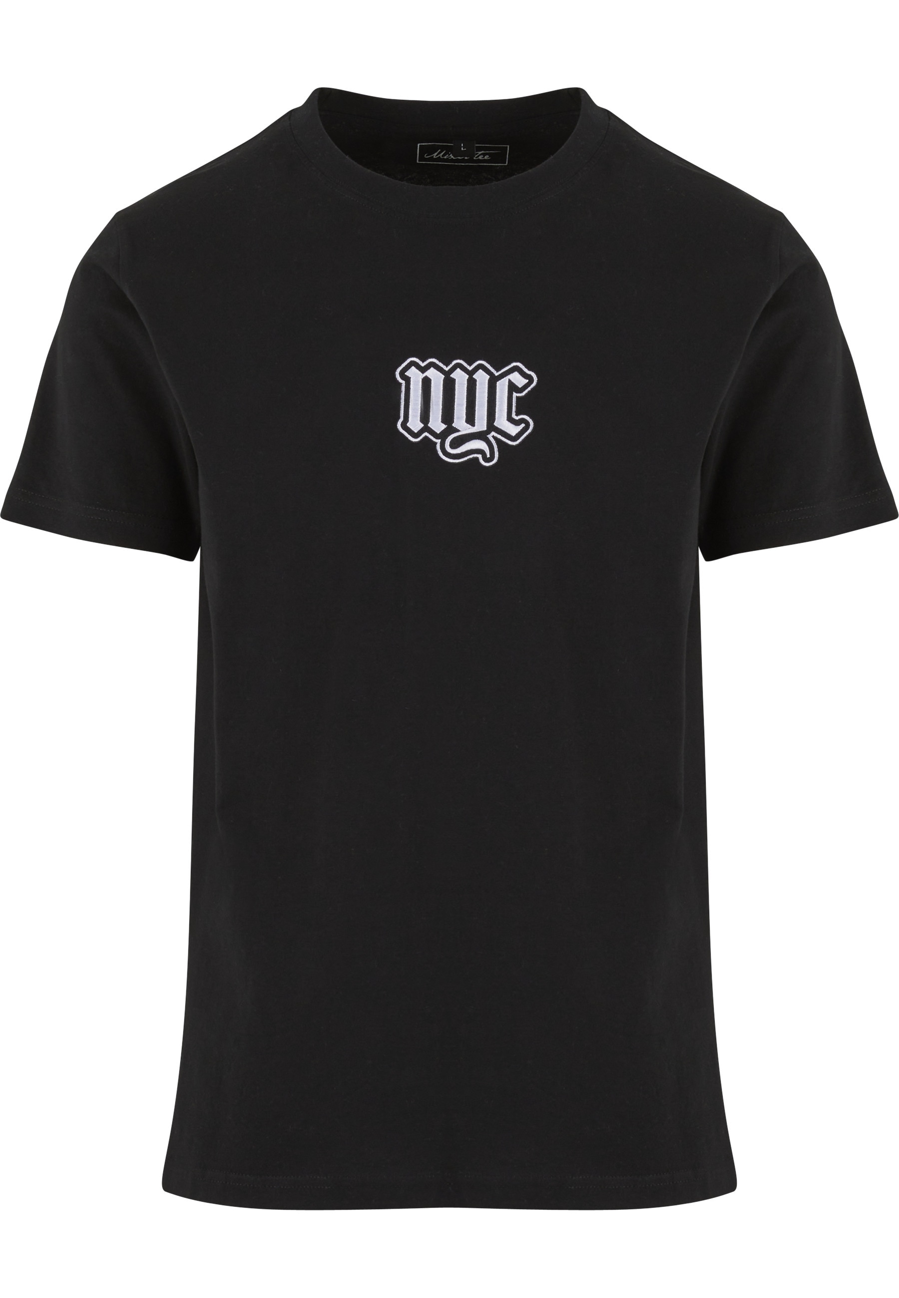 MisterTee T-Shirt "MisterTee NYC Old English Wording Patch Tee" 1 Stk.