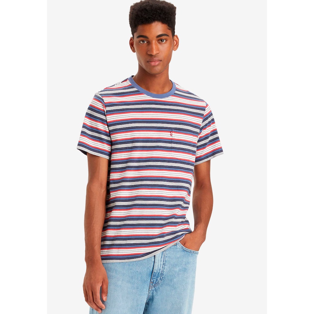 Levi's® T-Shirt »CLASSIC POCKET TEE MULTI-COLOR«