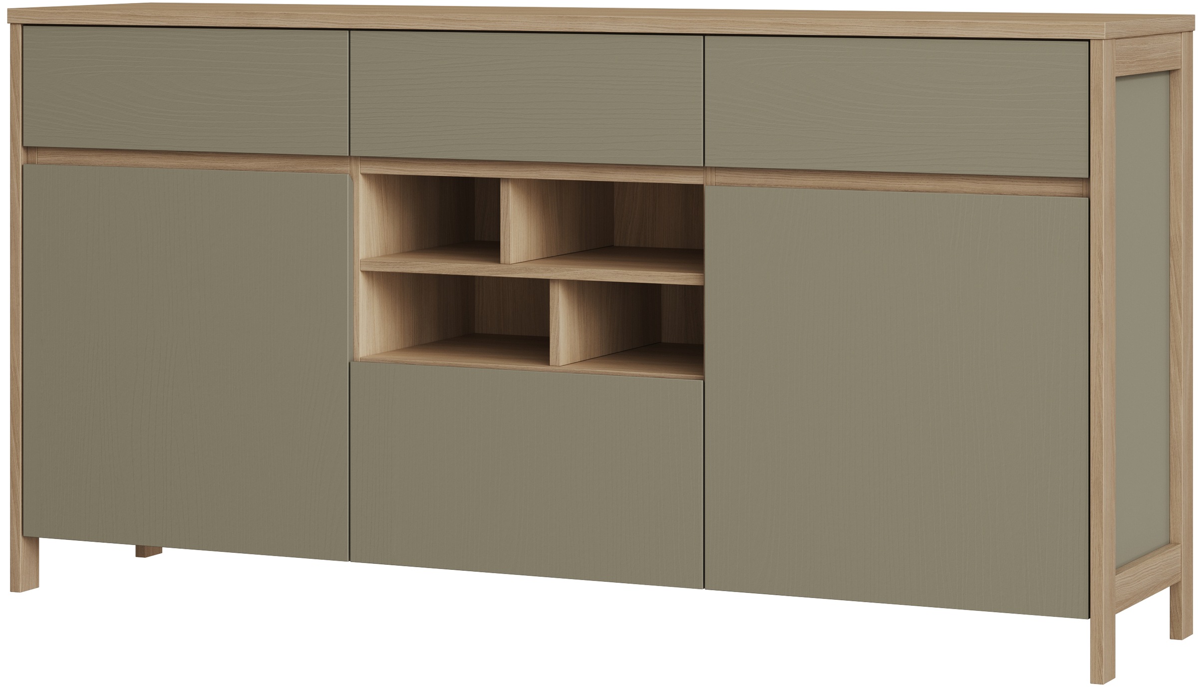 Home affaire Sideboard "Stranda, moderner Schrank, Kommode im Scandi-Style, günstig online kaufen