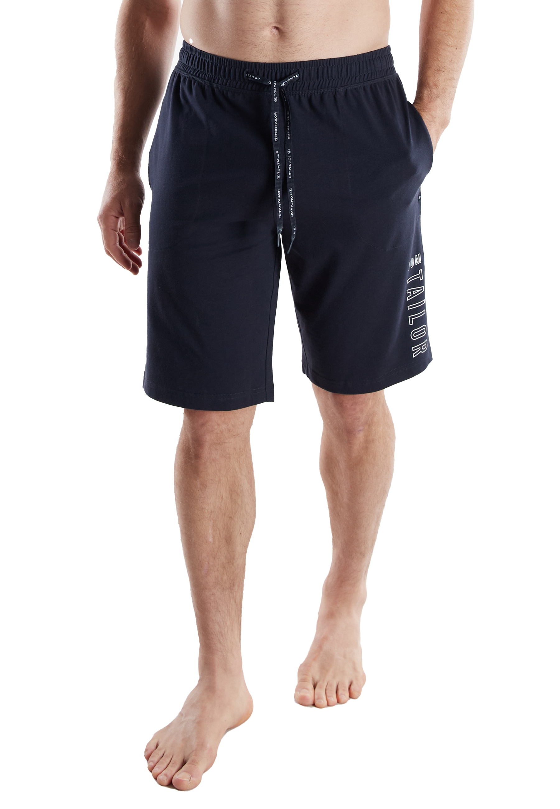 TOM TAILOR Bermudas  Single Jersey Material, lockerer Look