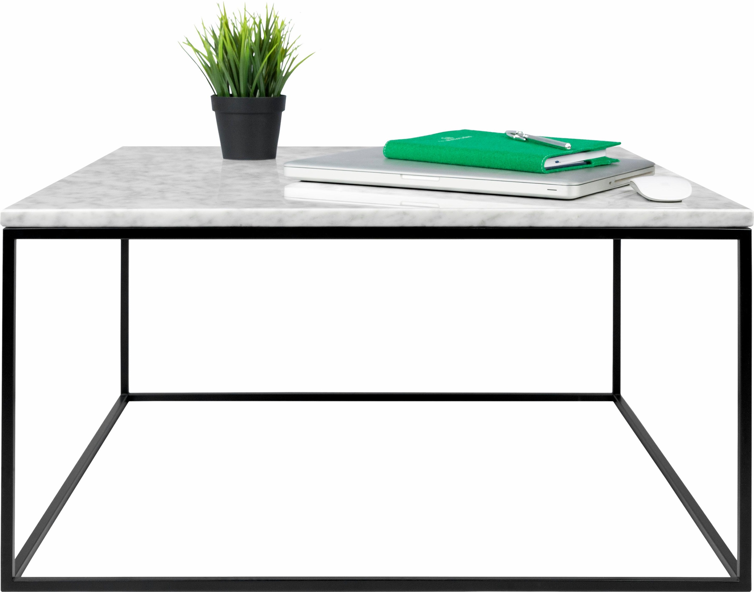 TemaHome Couchtisch »Gleam«, wahlweise aus Marmor oder Holz, Breite 75 cm