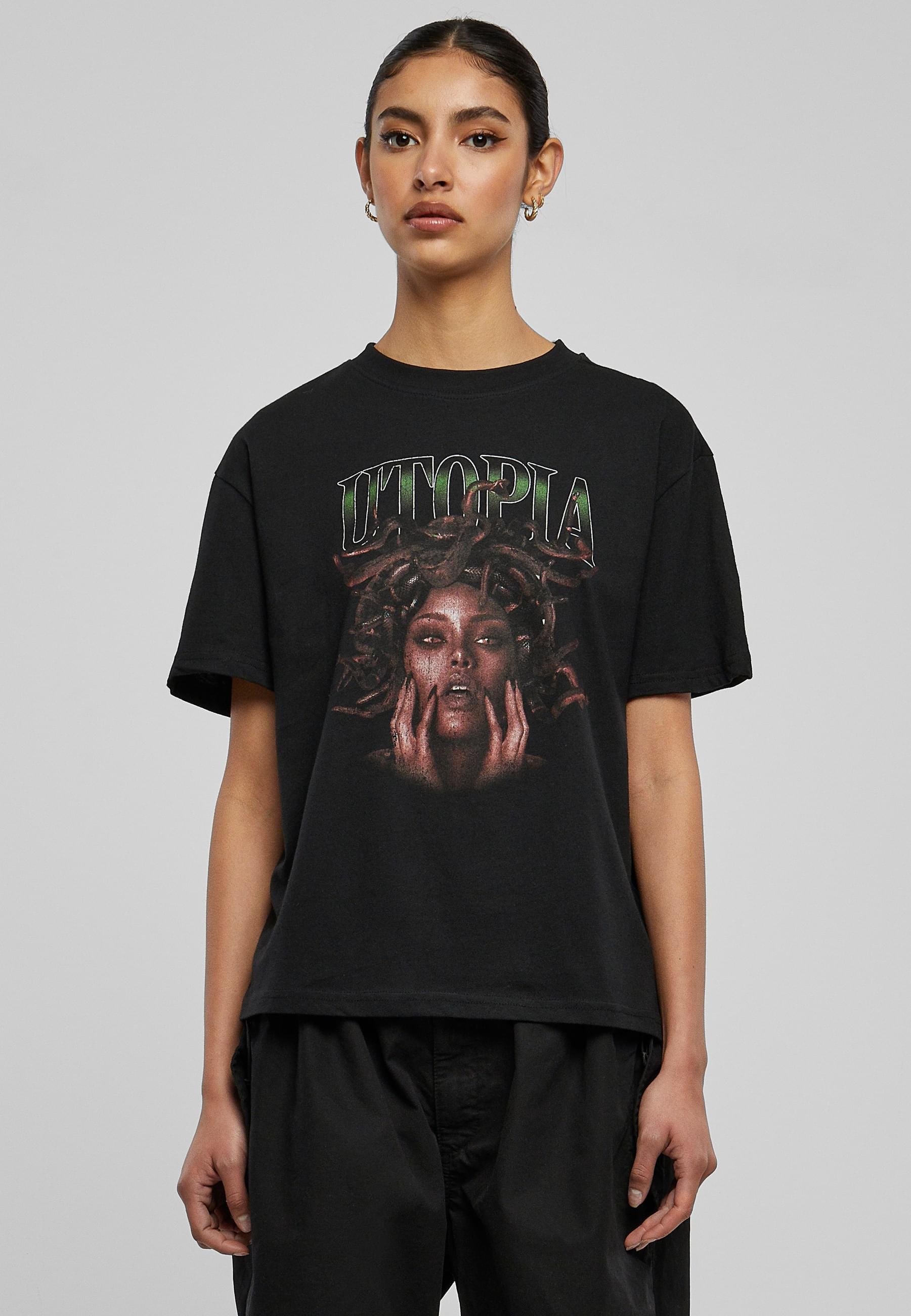 Miss Tee T-Shirt »Miss Tee Damen Utopia Tee«, (1 tlg.)