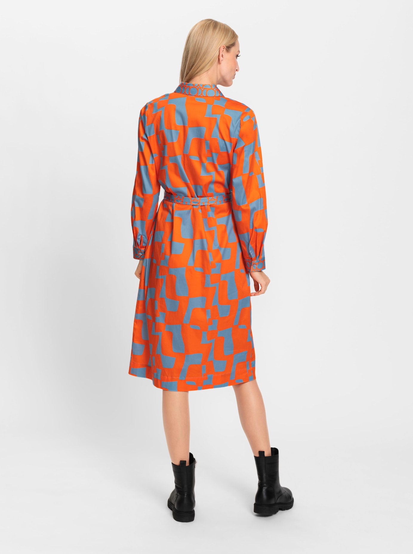 heine Hemdblusenkleid »Druck-Kleid«