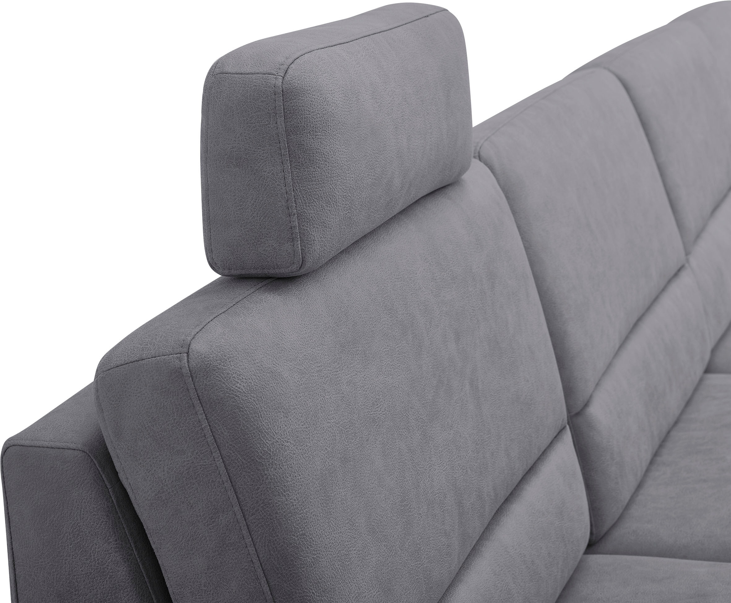 CALIZZA INTERIORS Wohnlandschaft »Onyx U-Form«, (3 St.), wahlweise mit Bettfunktion und Bettkasten