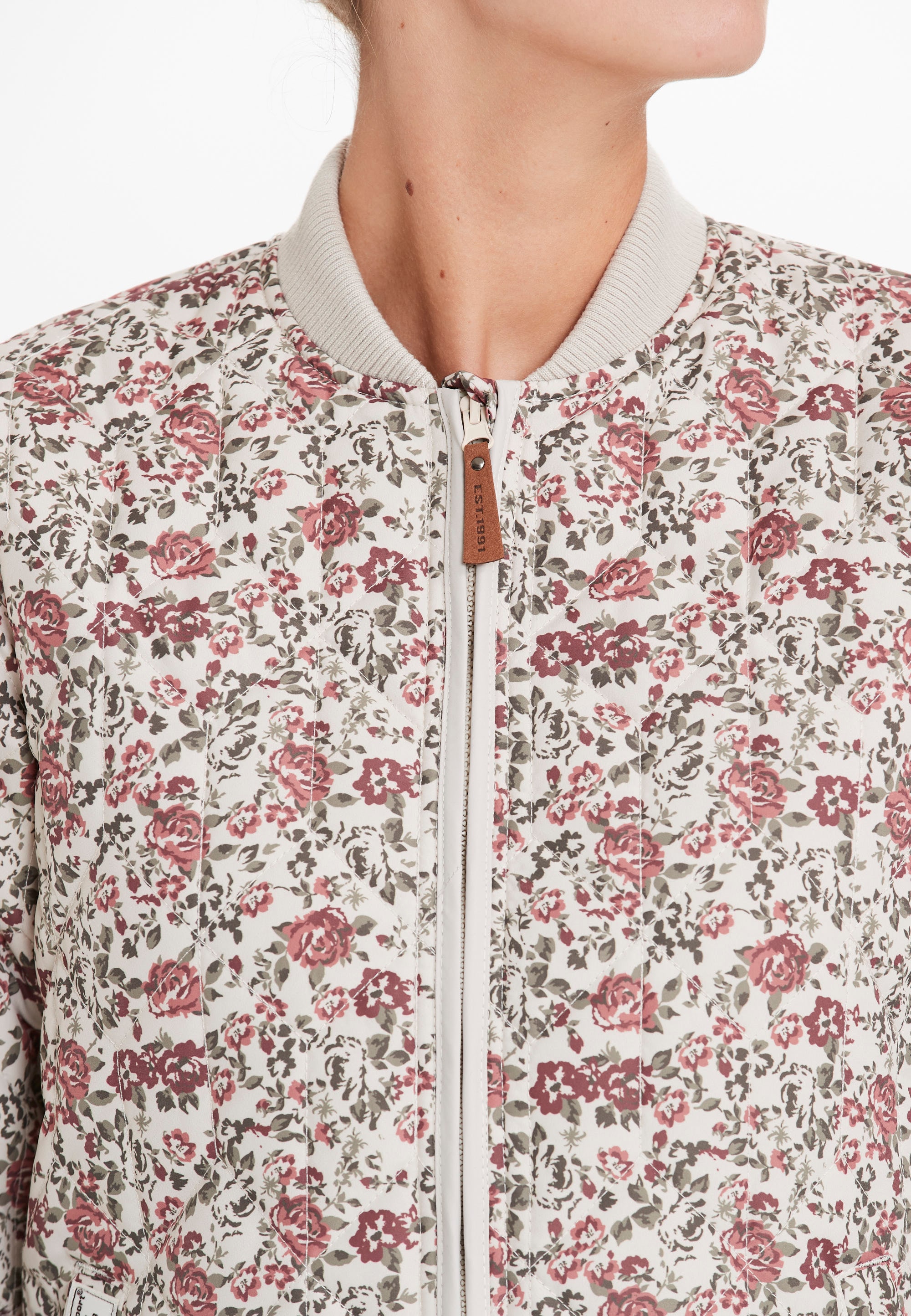 WEATHER REPORT BAUR Allover-Muster floralem Outdoorjacke bestellen mit »Floral«, online 