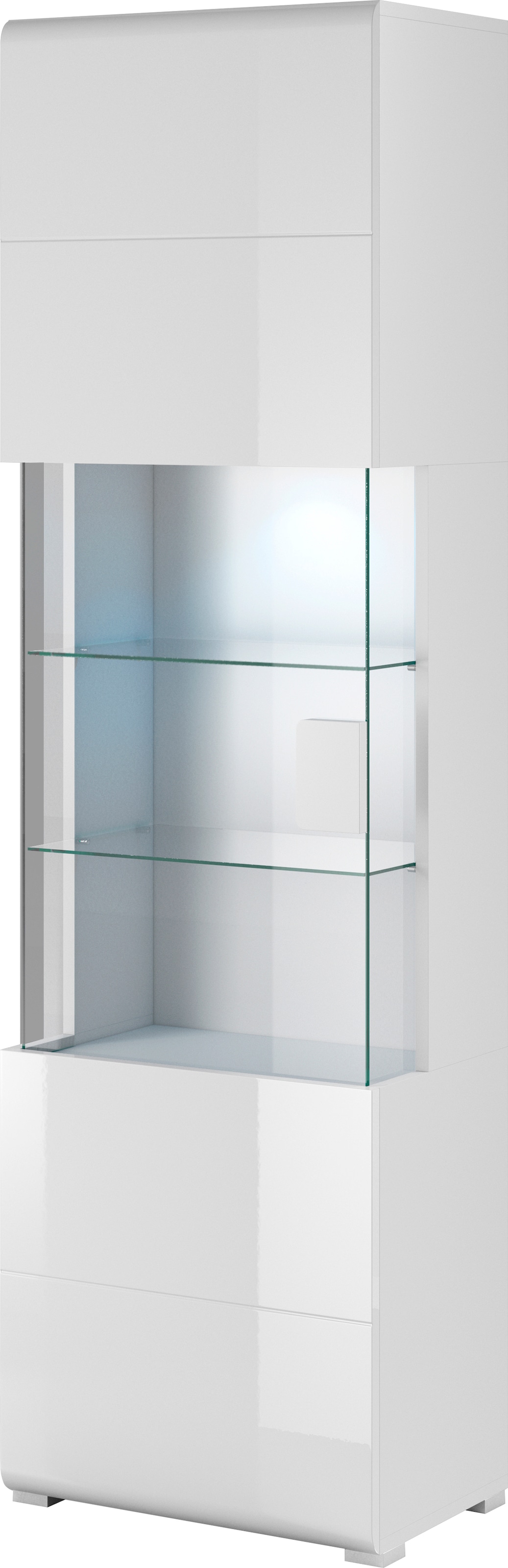 Vitrine »Toledo«, Höhe 204 cm mit Glaseinsatz online kaufen | BAUR