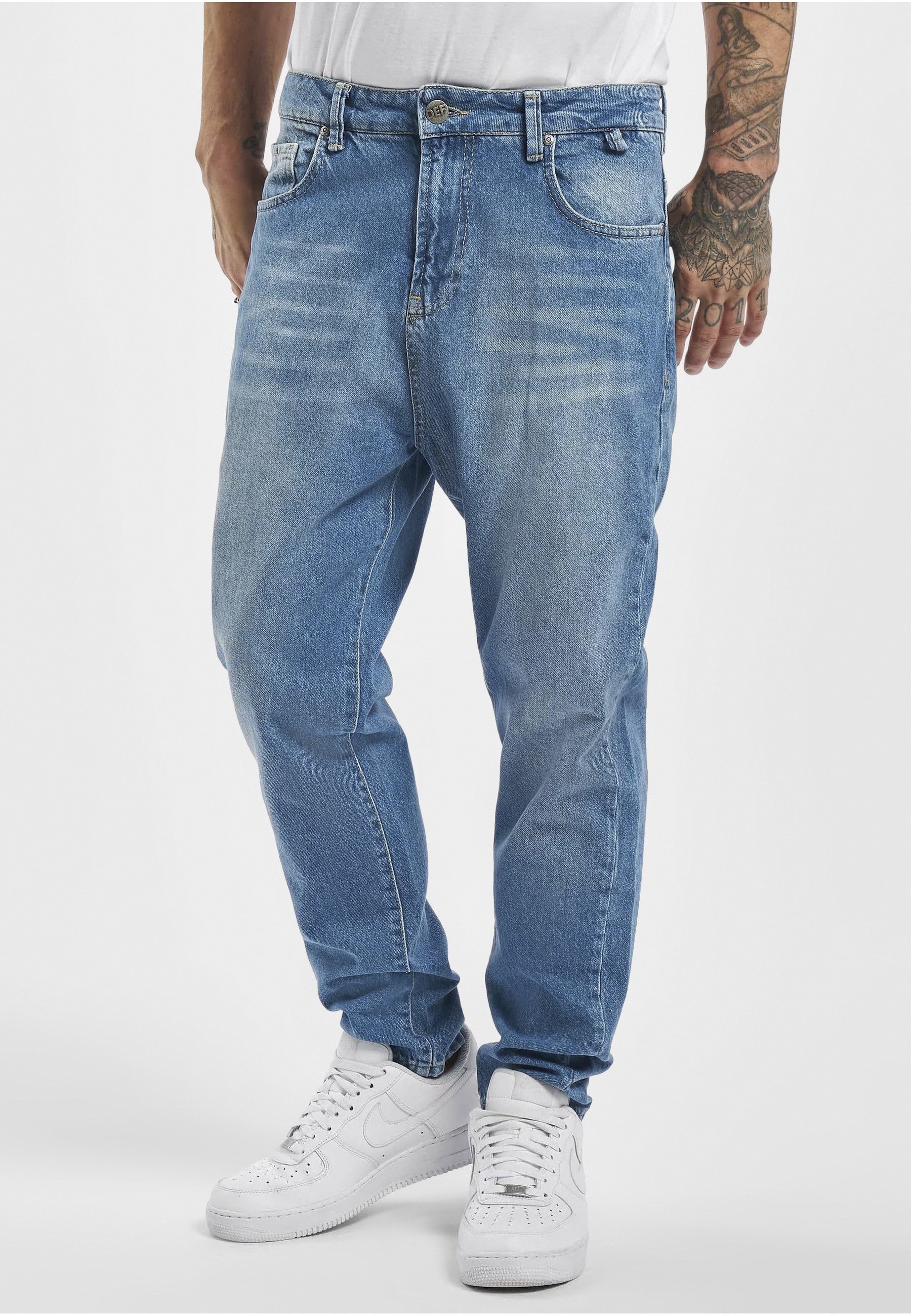 DEF Bequeme Jeans »DEF Herren Loose Fit Jeans Roger« 1 Stk.