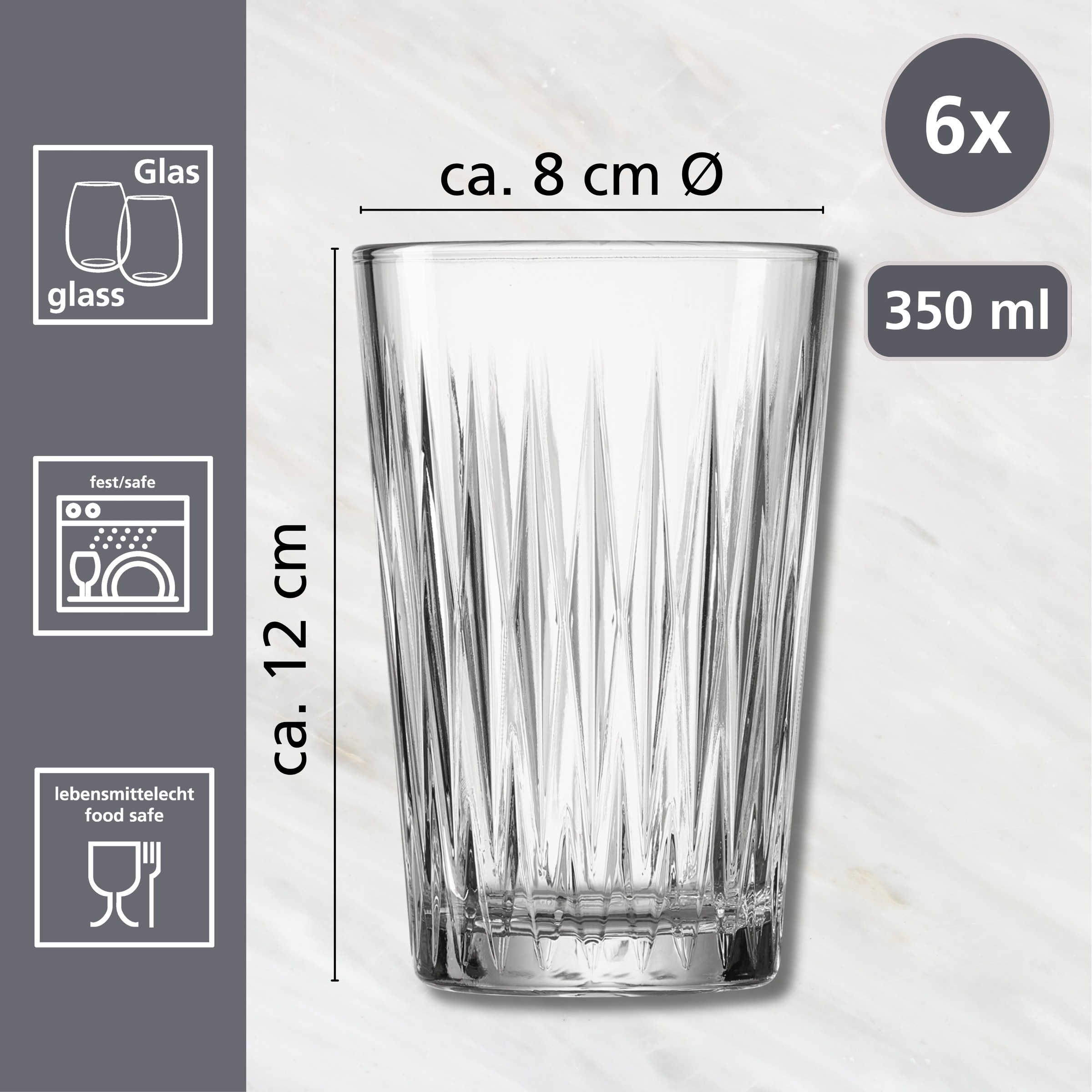 Ritzenhoff & Breker Gläser-Set »Nobel« je 350 ml