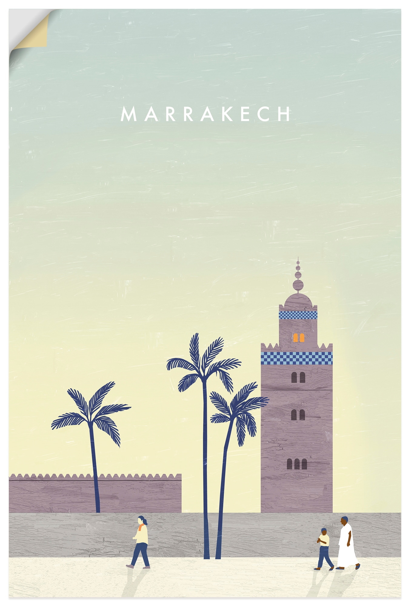 Artland Wandbild "Marrakech" 1 Stk. tlg. als Alubild, Leinwandbild, Poster, Wandaufkleber in verschied. Größen