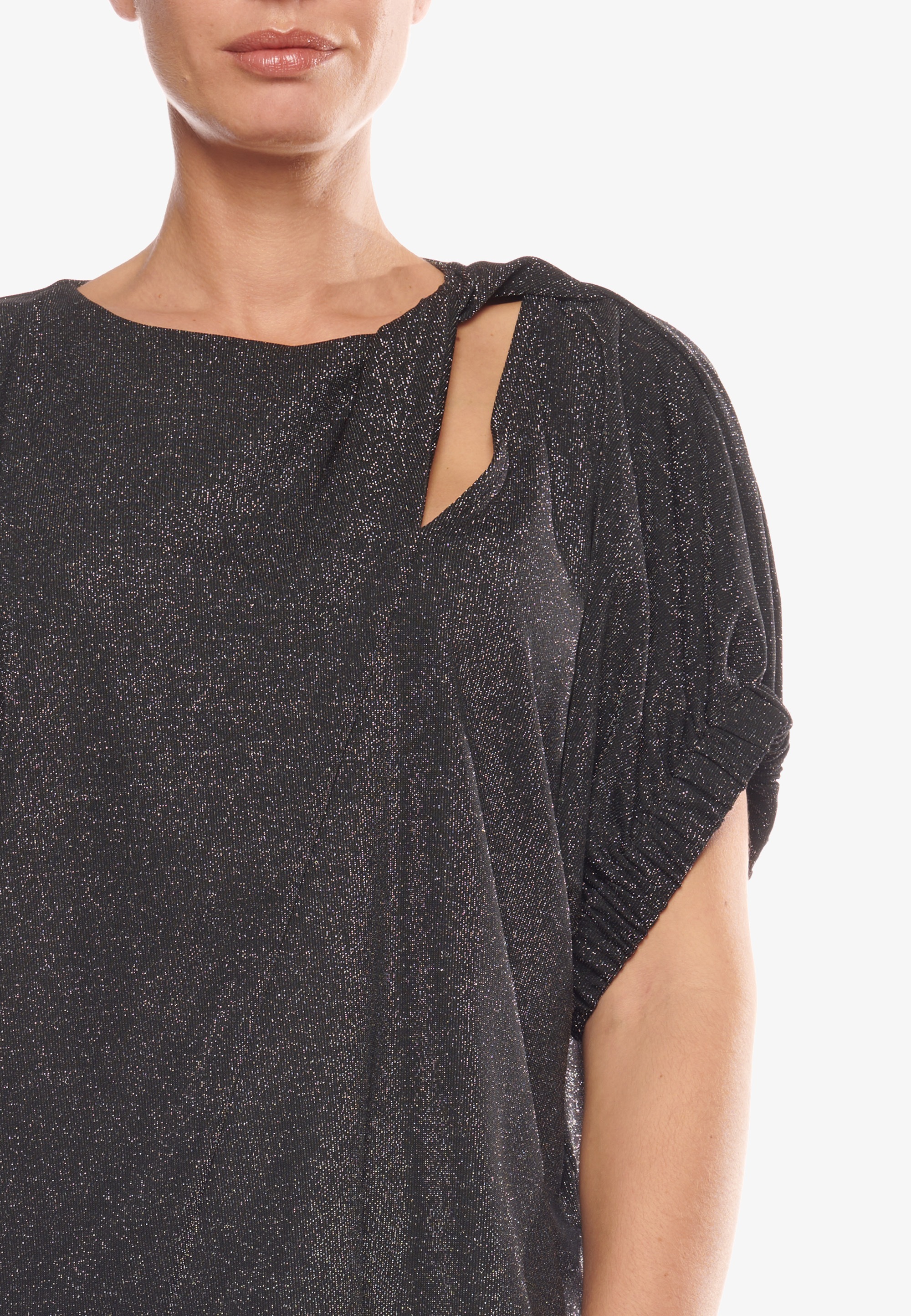 Le Temps Des Cerises T-Shirt, mit dezentem Glanz-Effekt