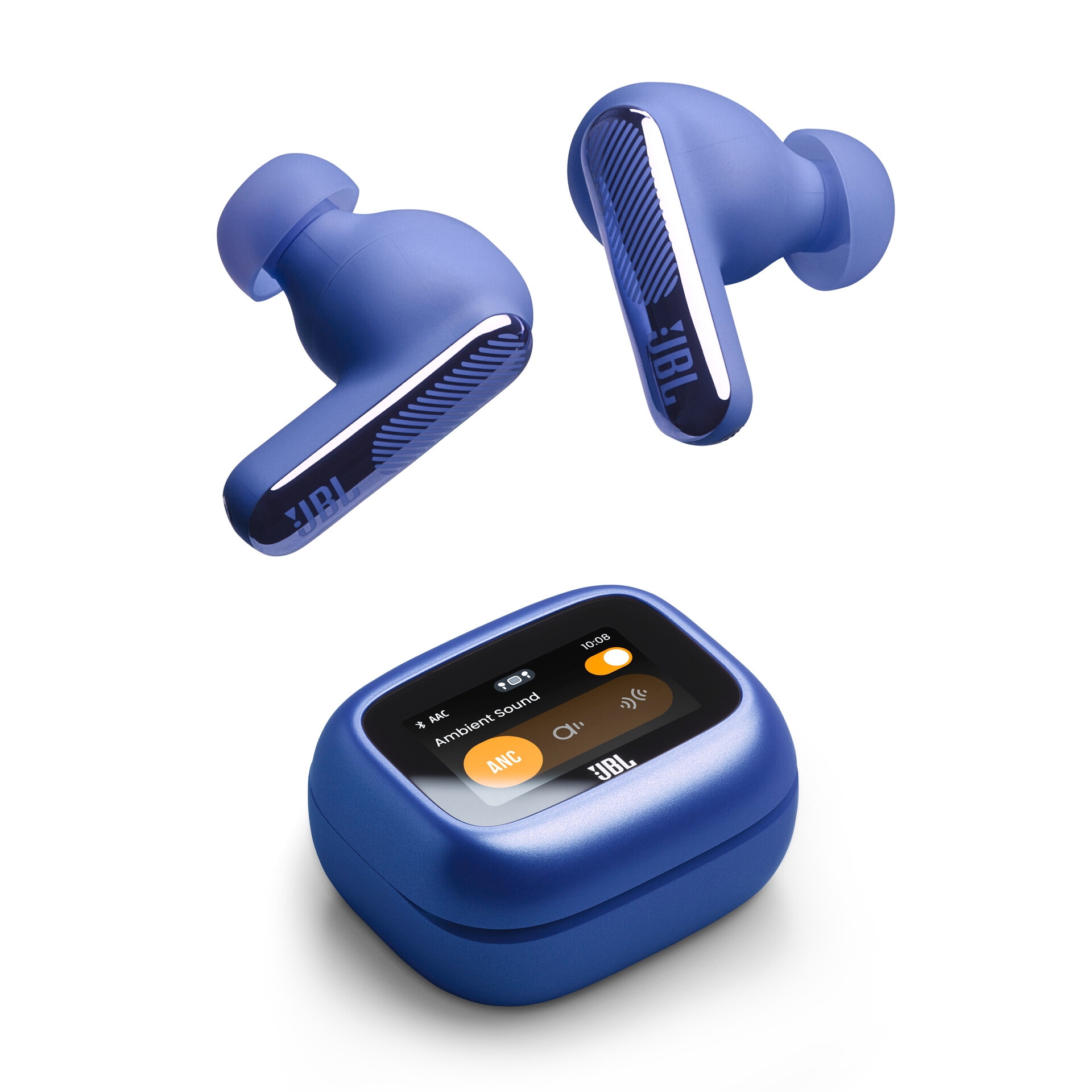 "JBL wireless In-Ear-Kopfhörer ""LIVE BEAM 4"", blau, B:10,5cm H:4,5cm T:16,5cm, Kopfhörer, Kabellose Ohrhörer mit Noise-Cancelling-Funktion"