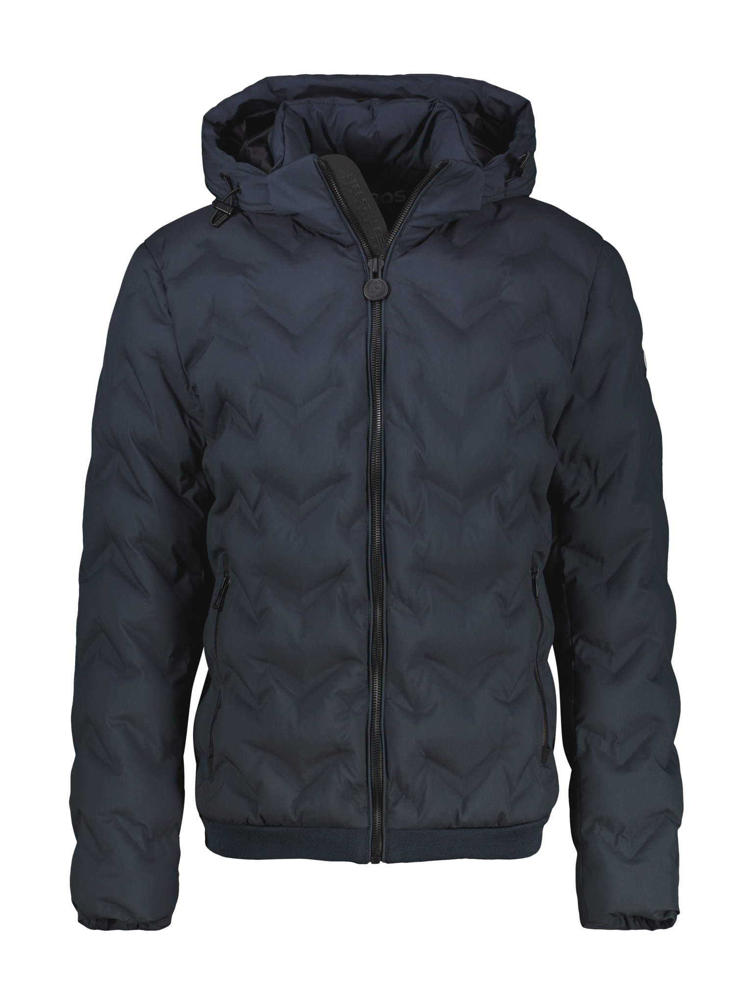 LERROS Steppjacke, mit Kapuze, mit Kapuze und Kordelzug