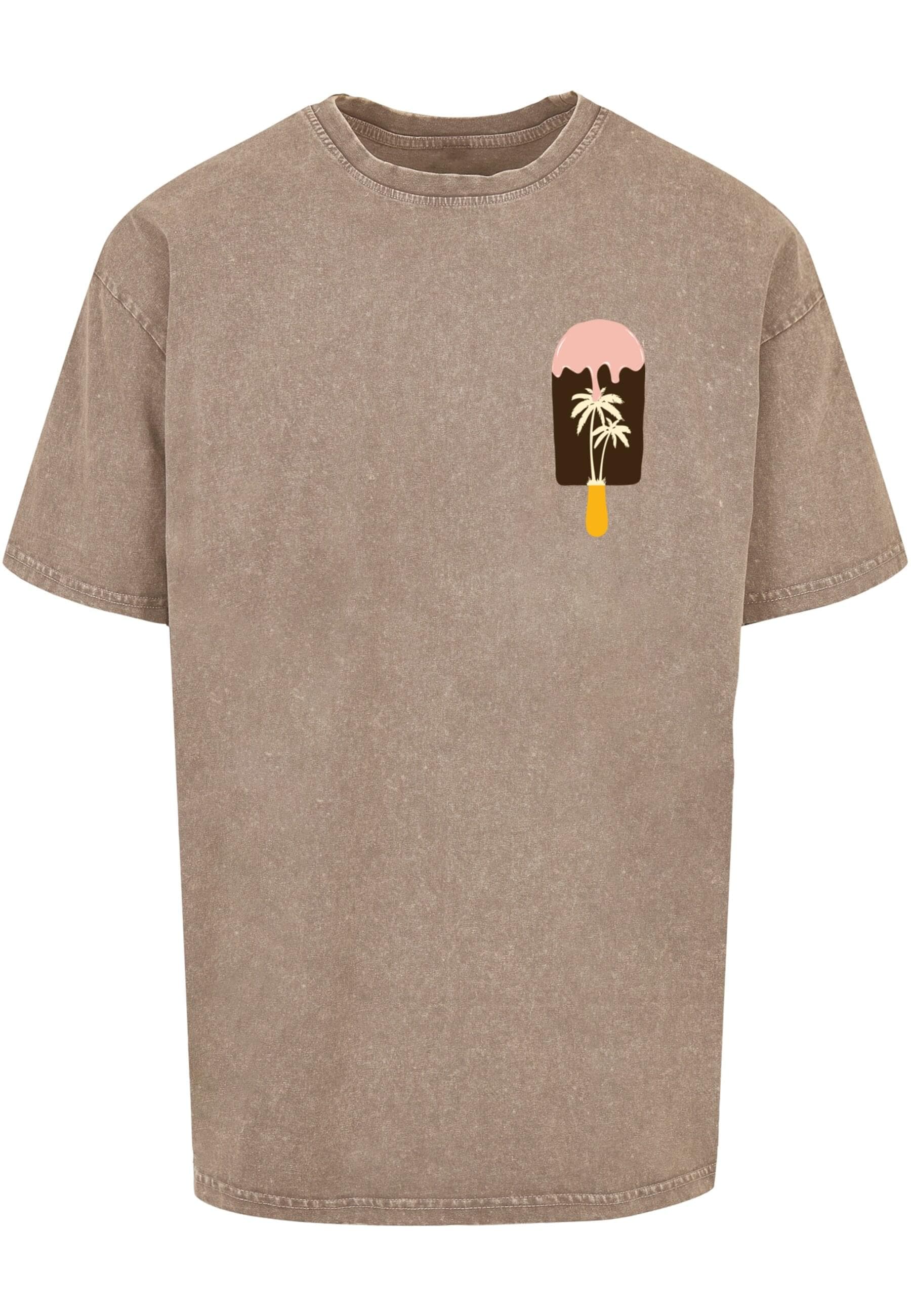 Merchcode T-Shirt "Merchcode Herren Summer - Icecream Acid Washed Oversize günstig online kaufen